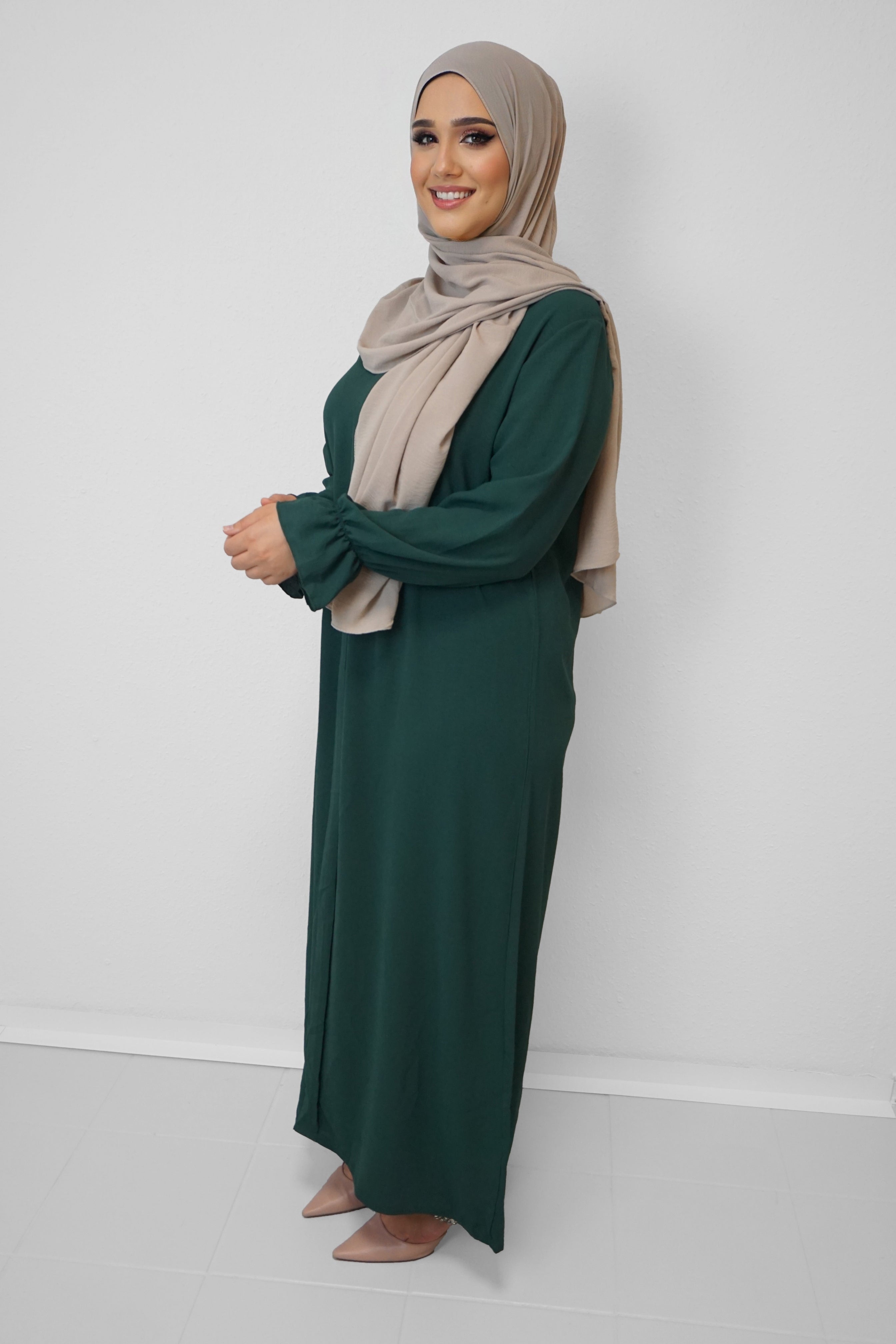 Jazz Abaya Robina Dunkelgrün