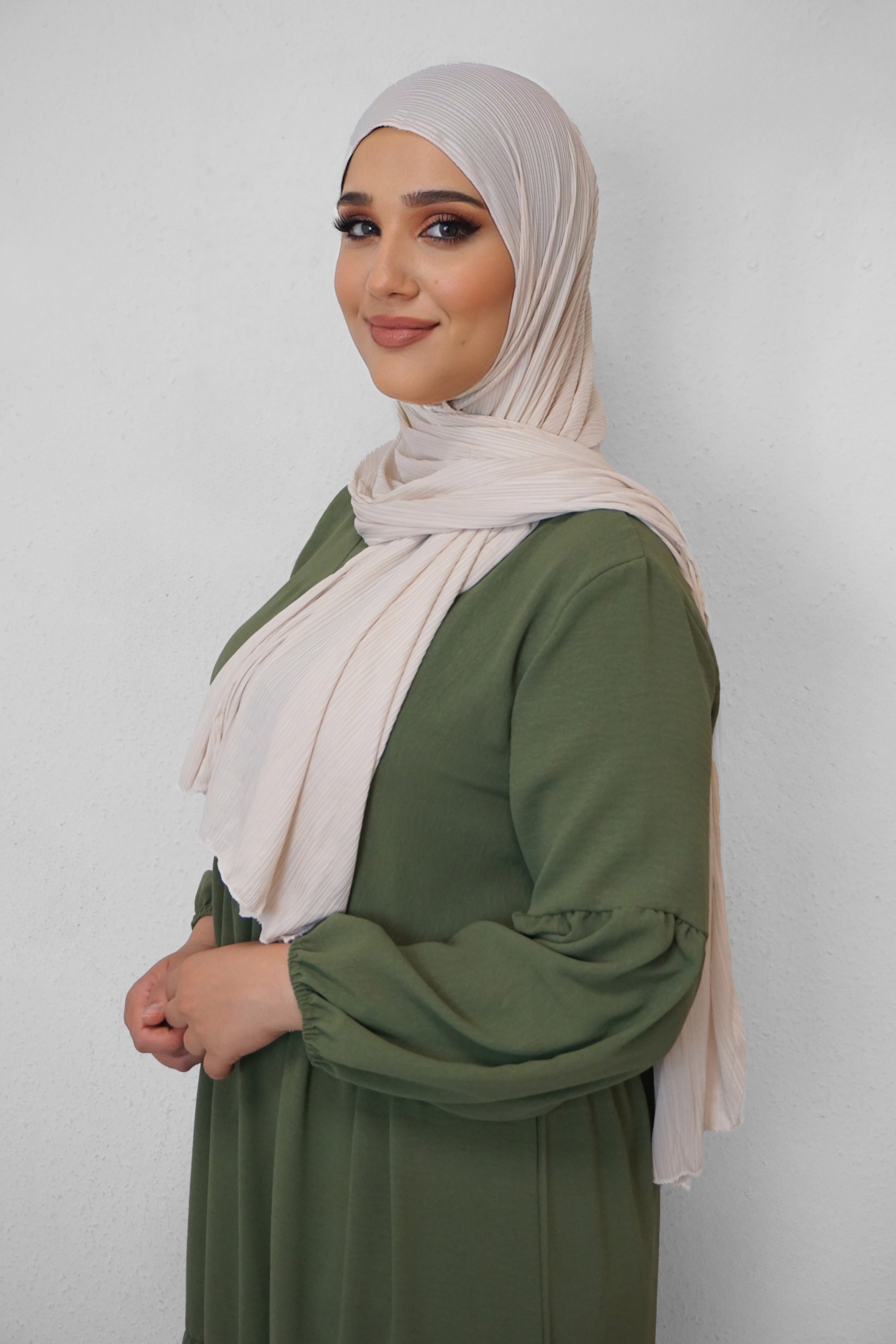 Jersey Ripped Fein Elfenbein