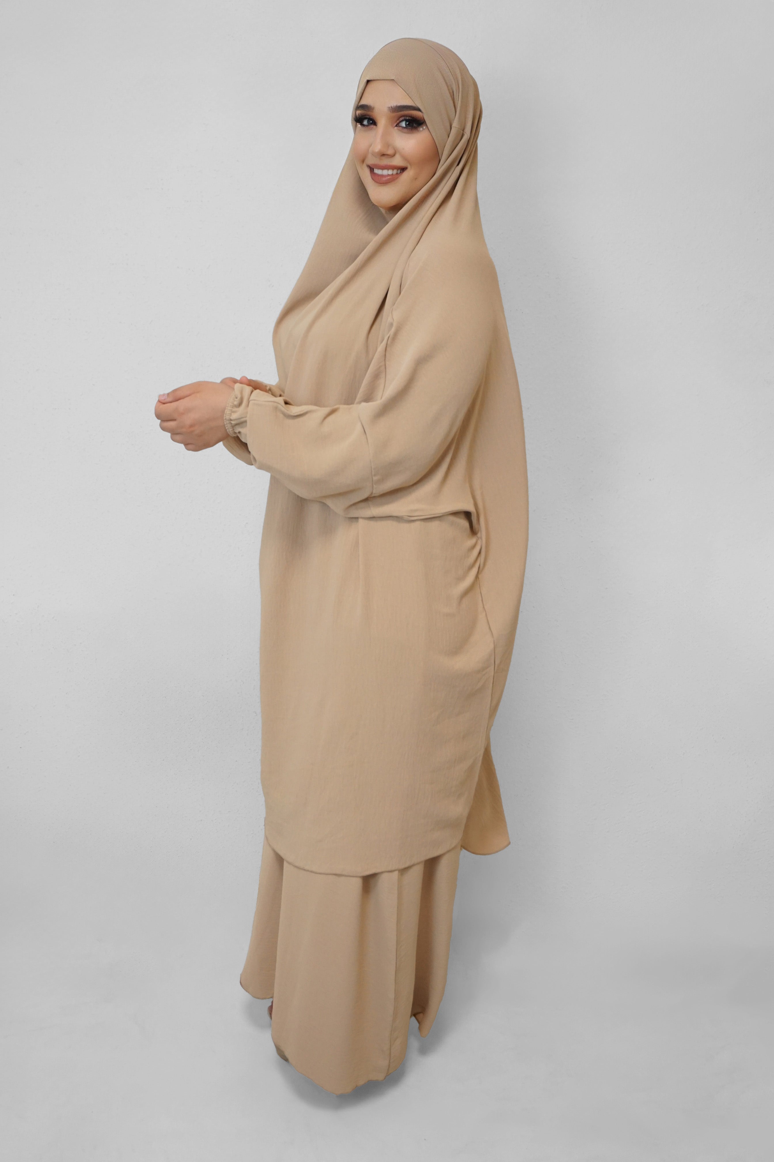 Jazz Jilbab Beige
