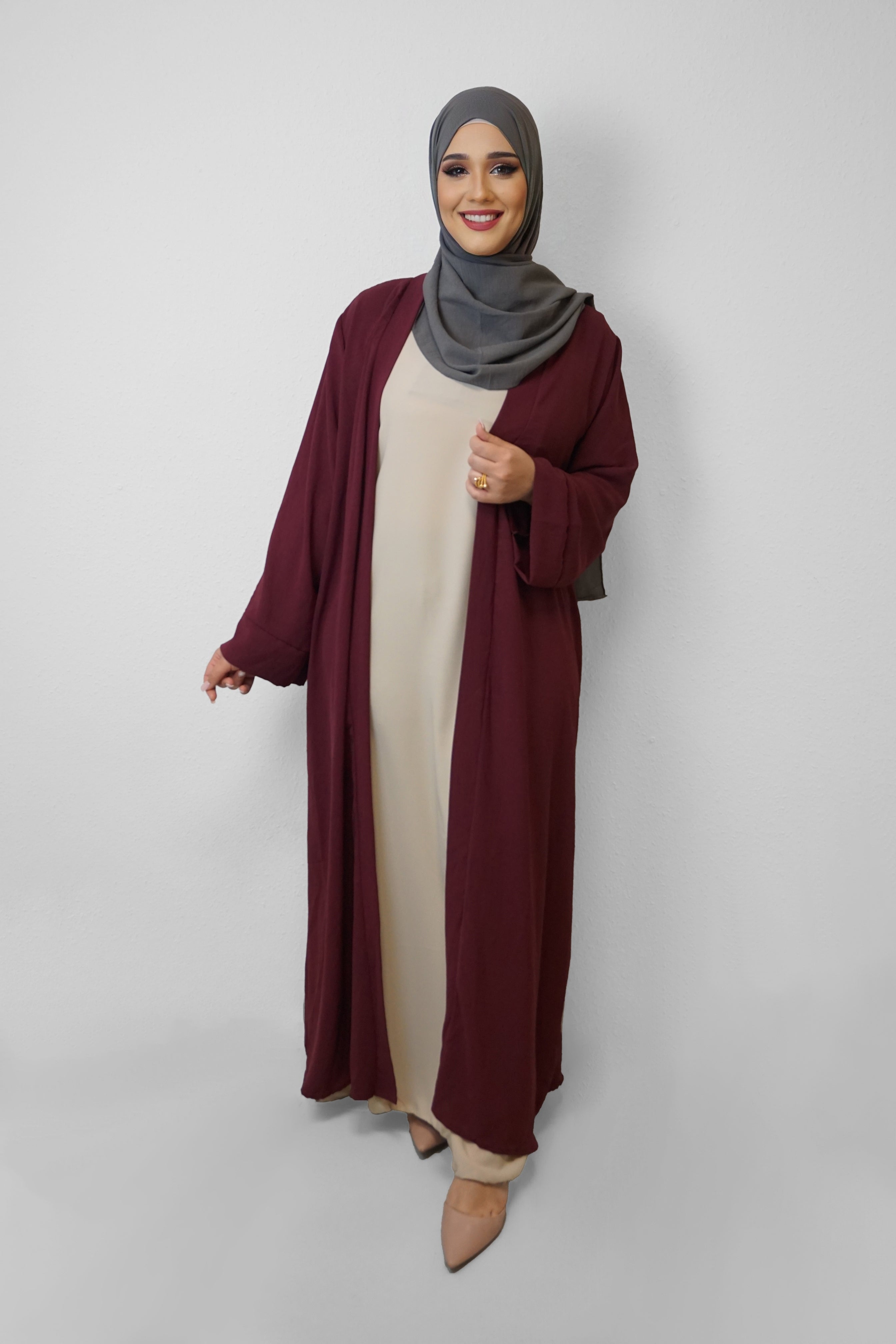 Kimono Narges Bordeaux