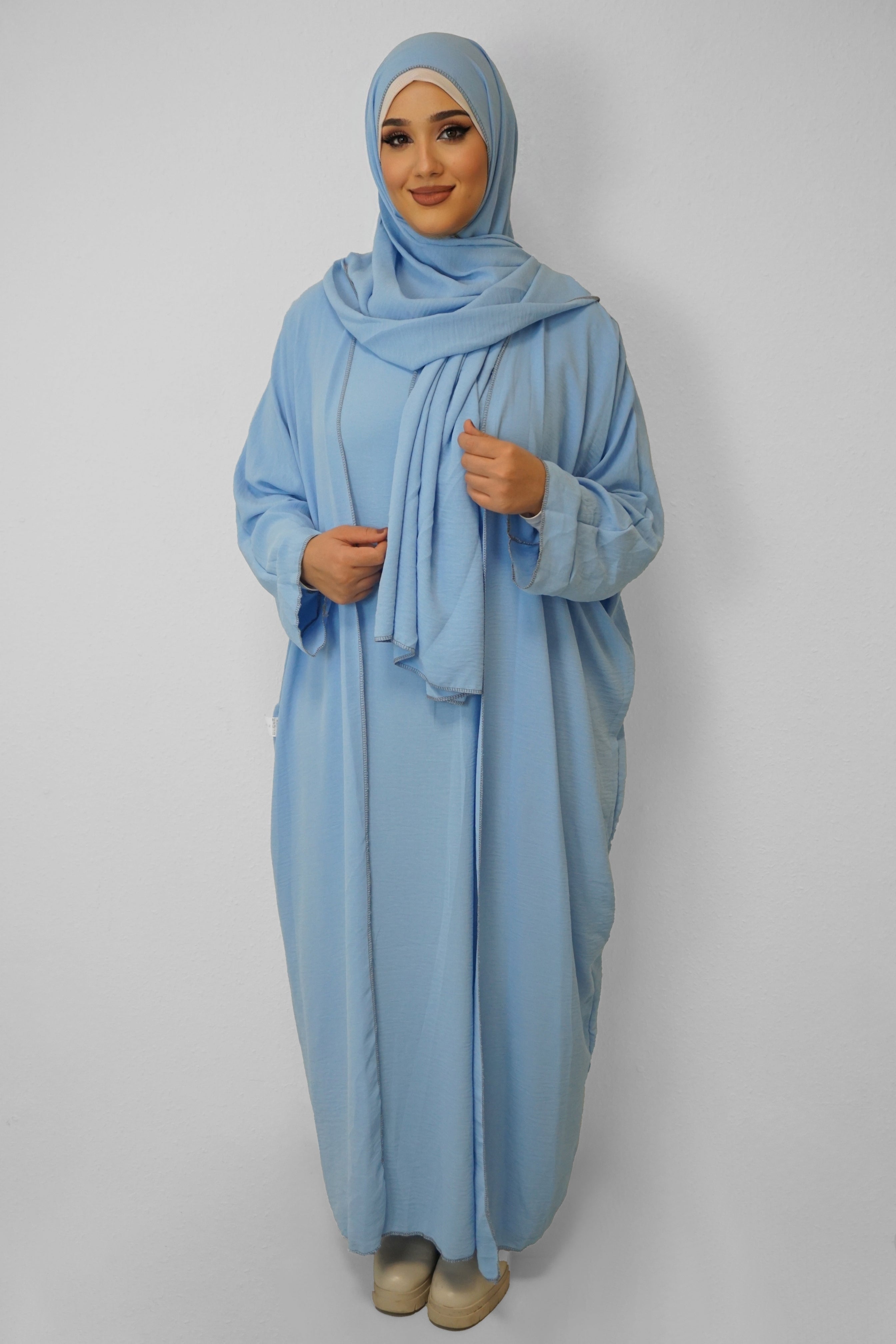Abaya Naima Wasserblau