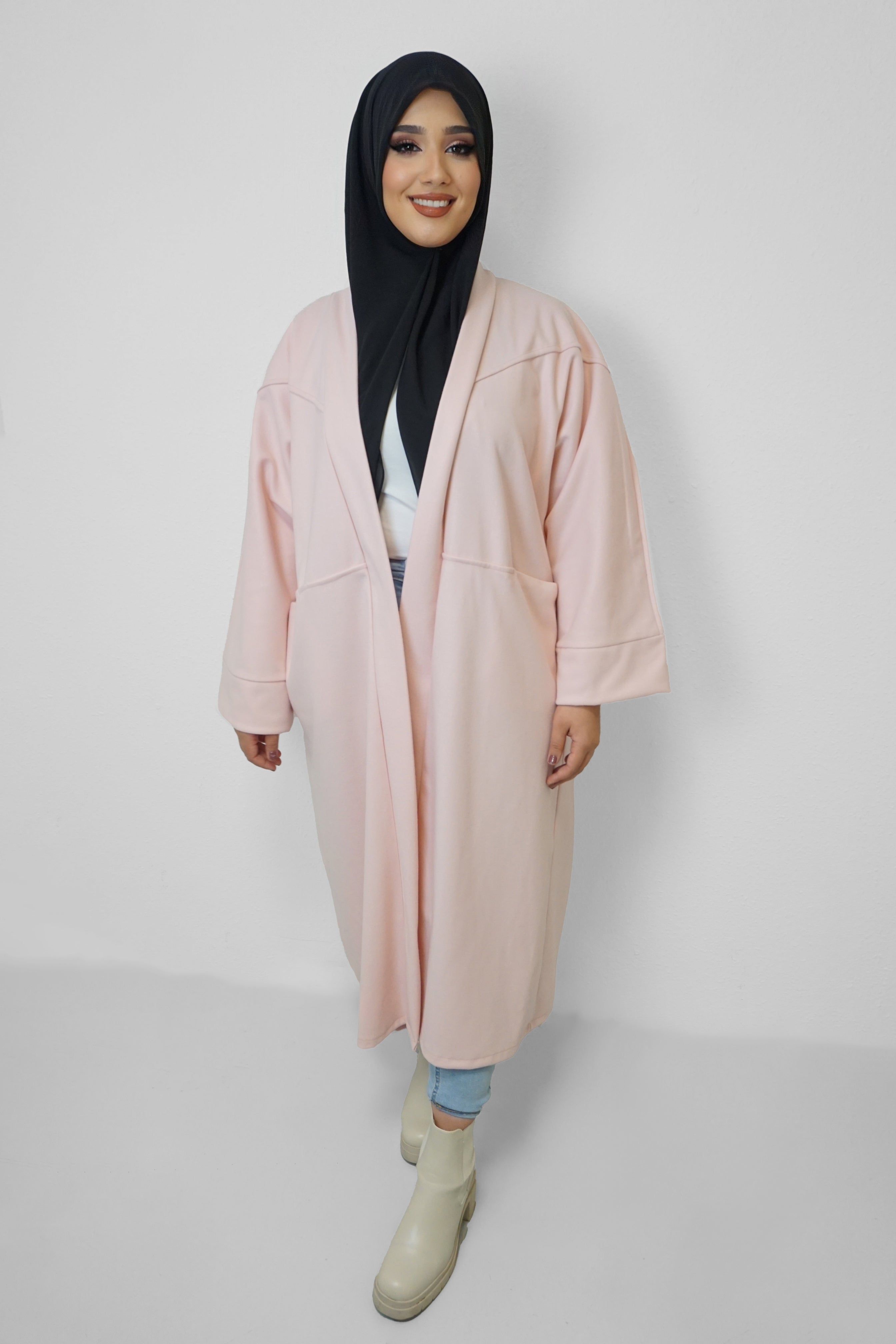 Cardigan Qamar Rosa