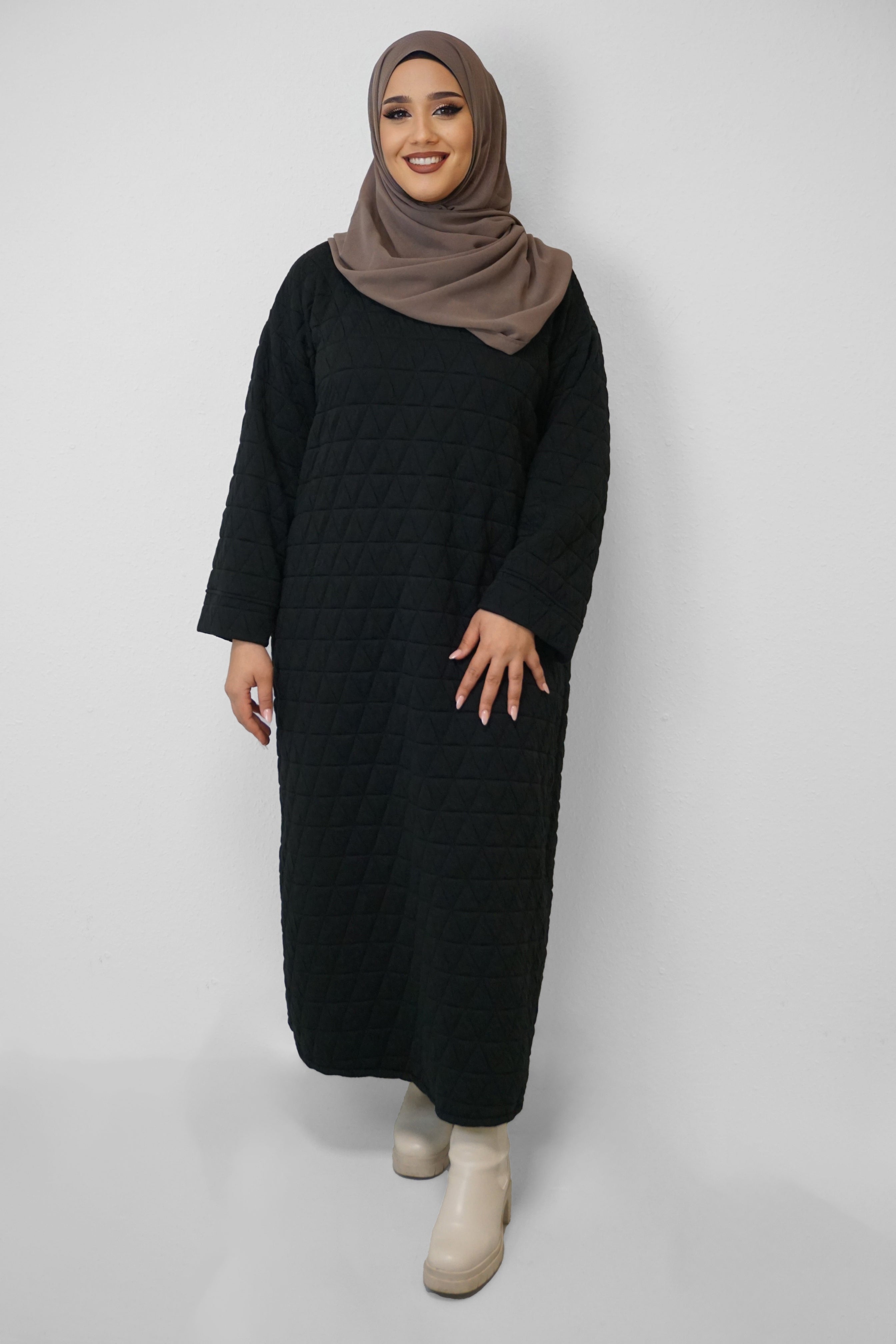 Maxi-Kleid Saly Schwarz