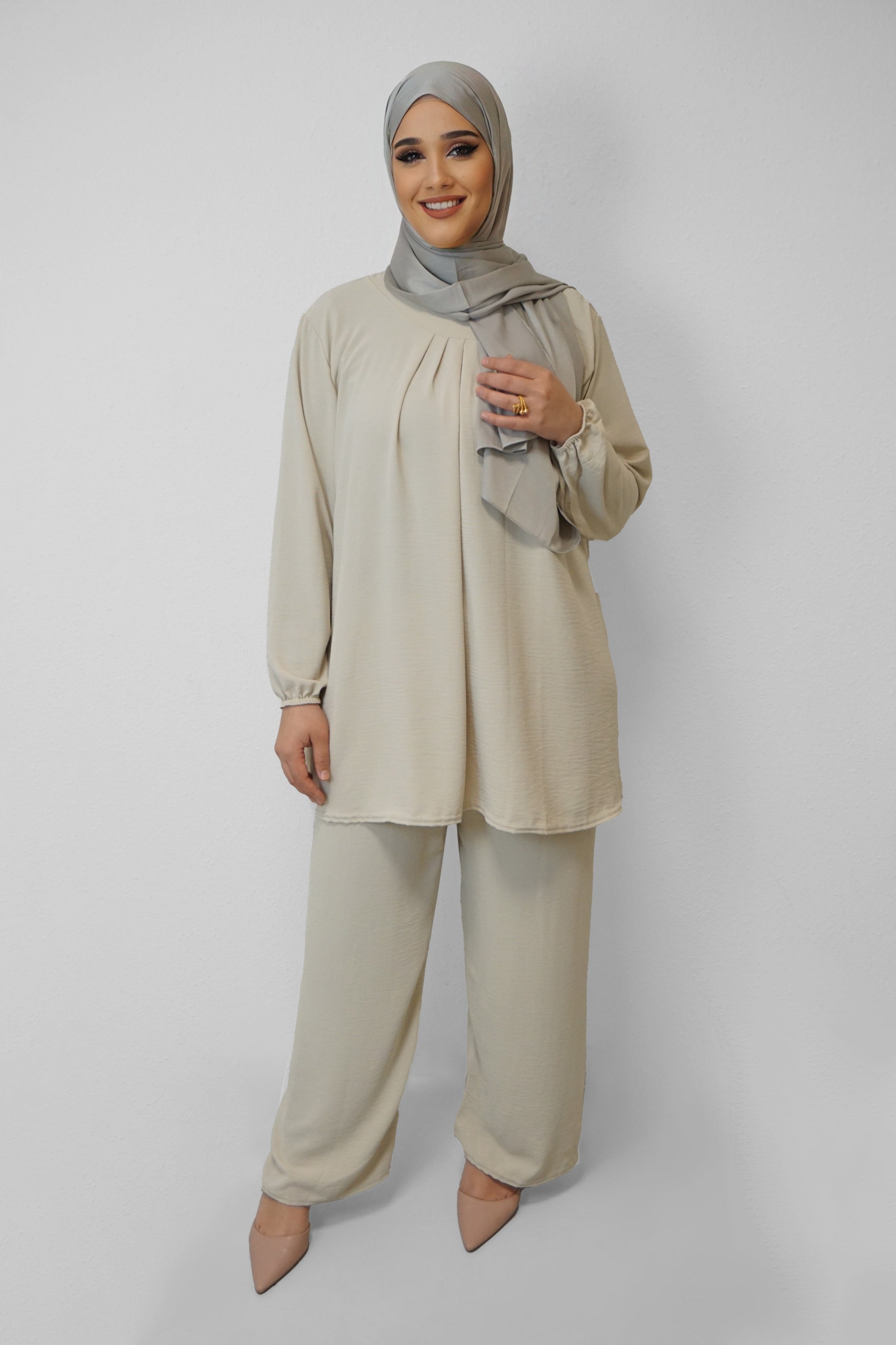 Zweiteiler Siebel Light-Beige