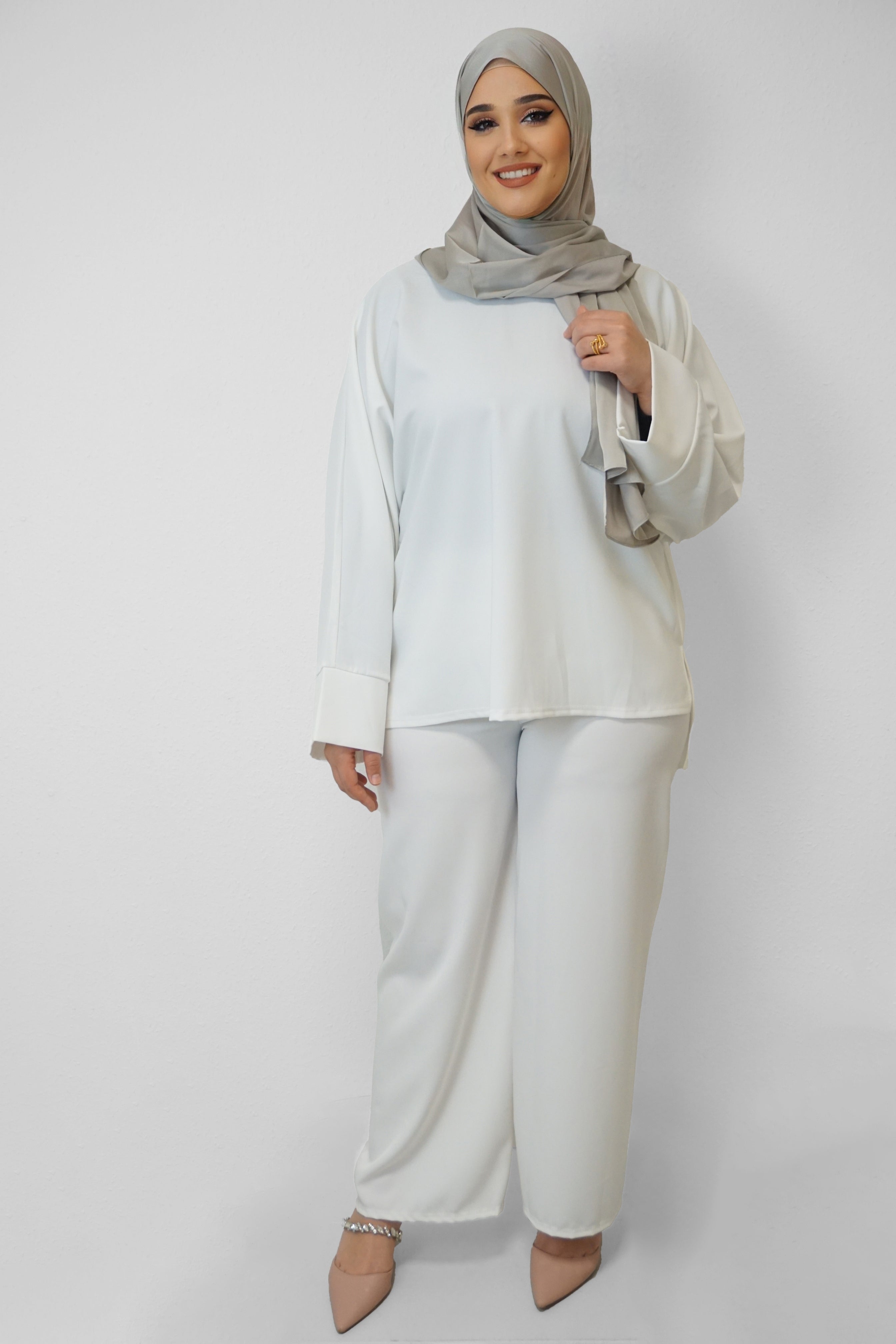 Zweiteiler Alona Weiß