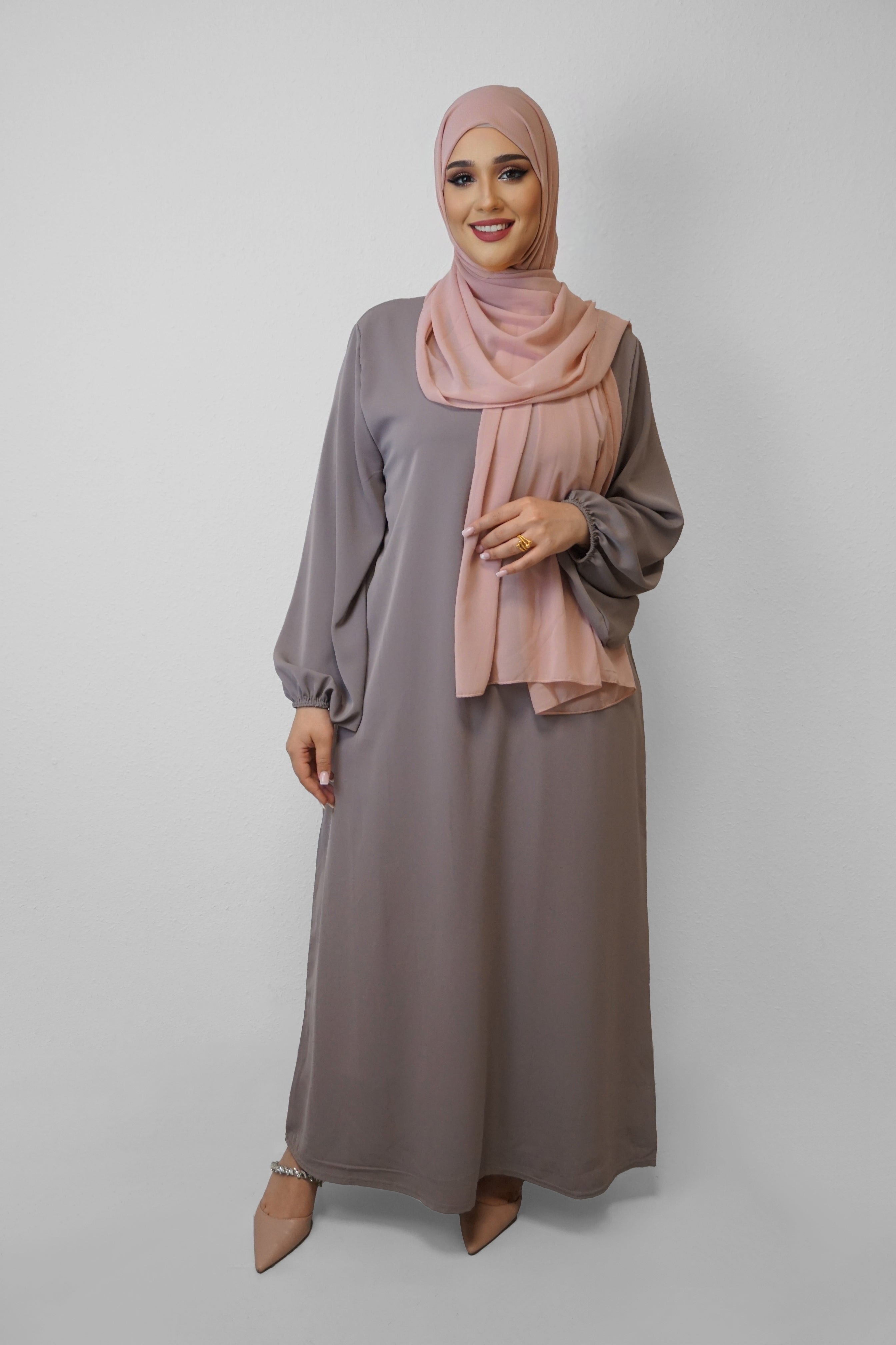 Abaya Amal Light-Taupe