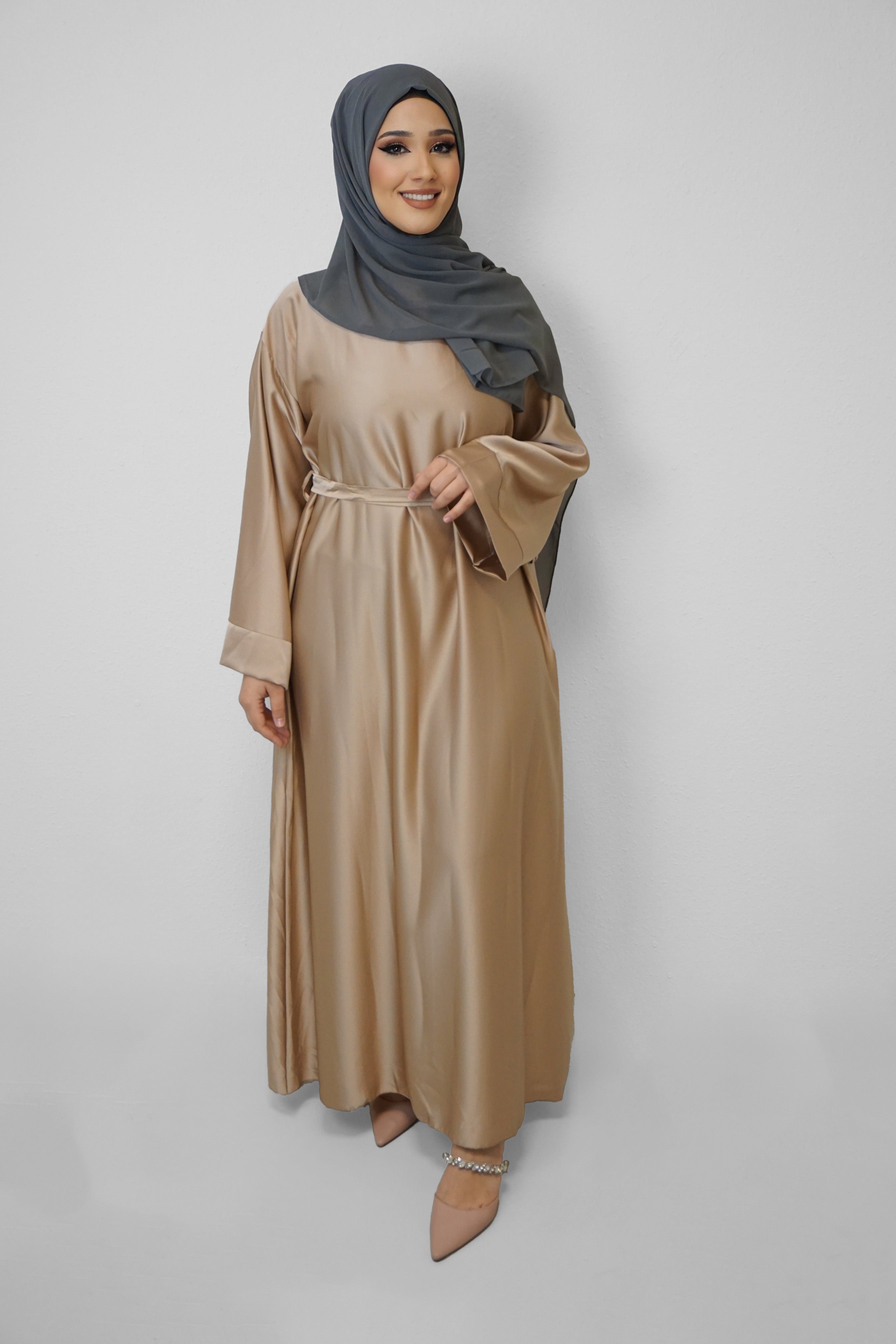 Abaya Alyna Gold