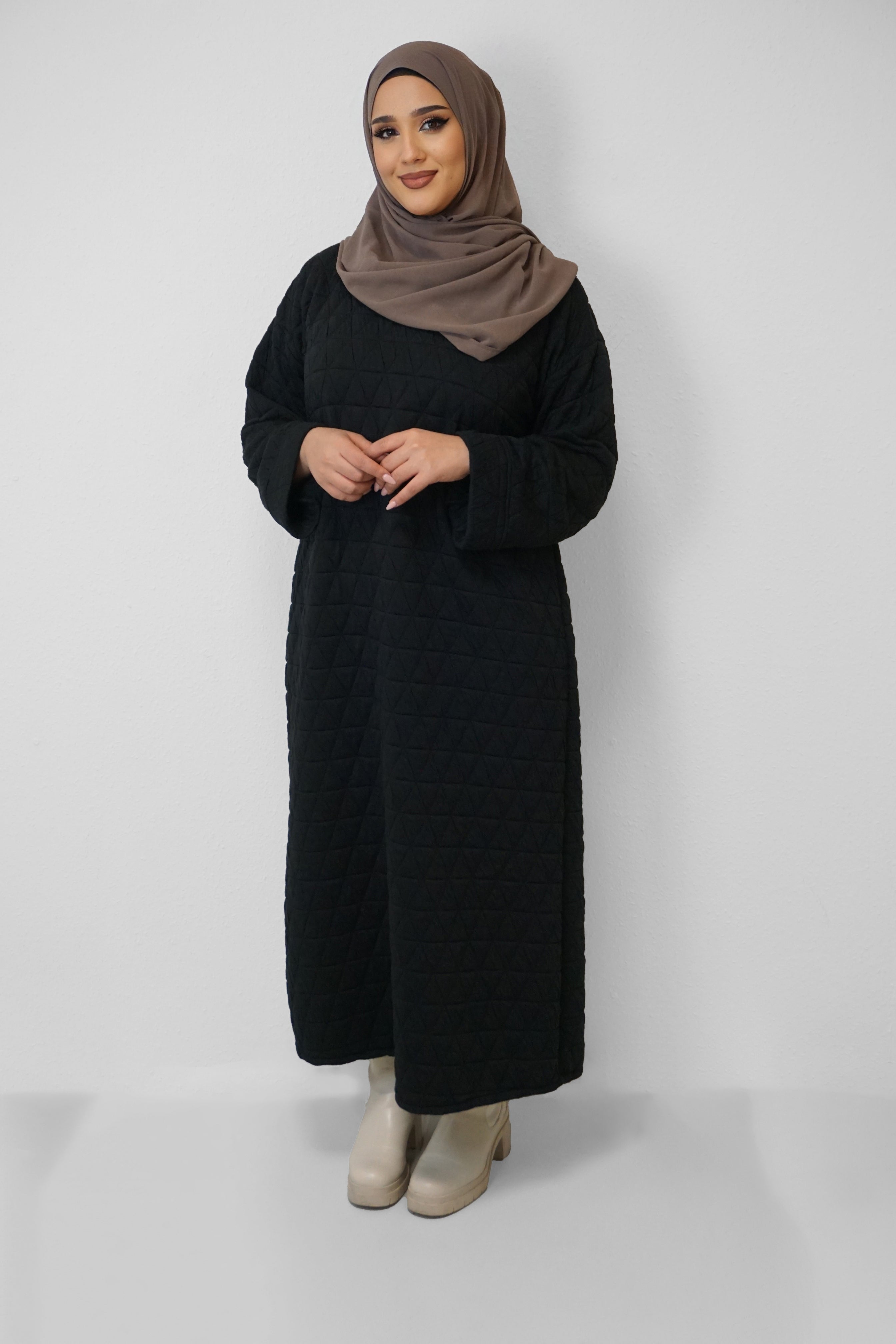 Maxi-Kleid Saly Schwarz