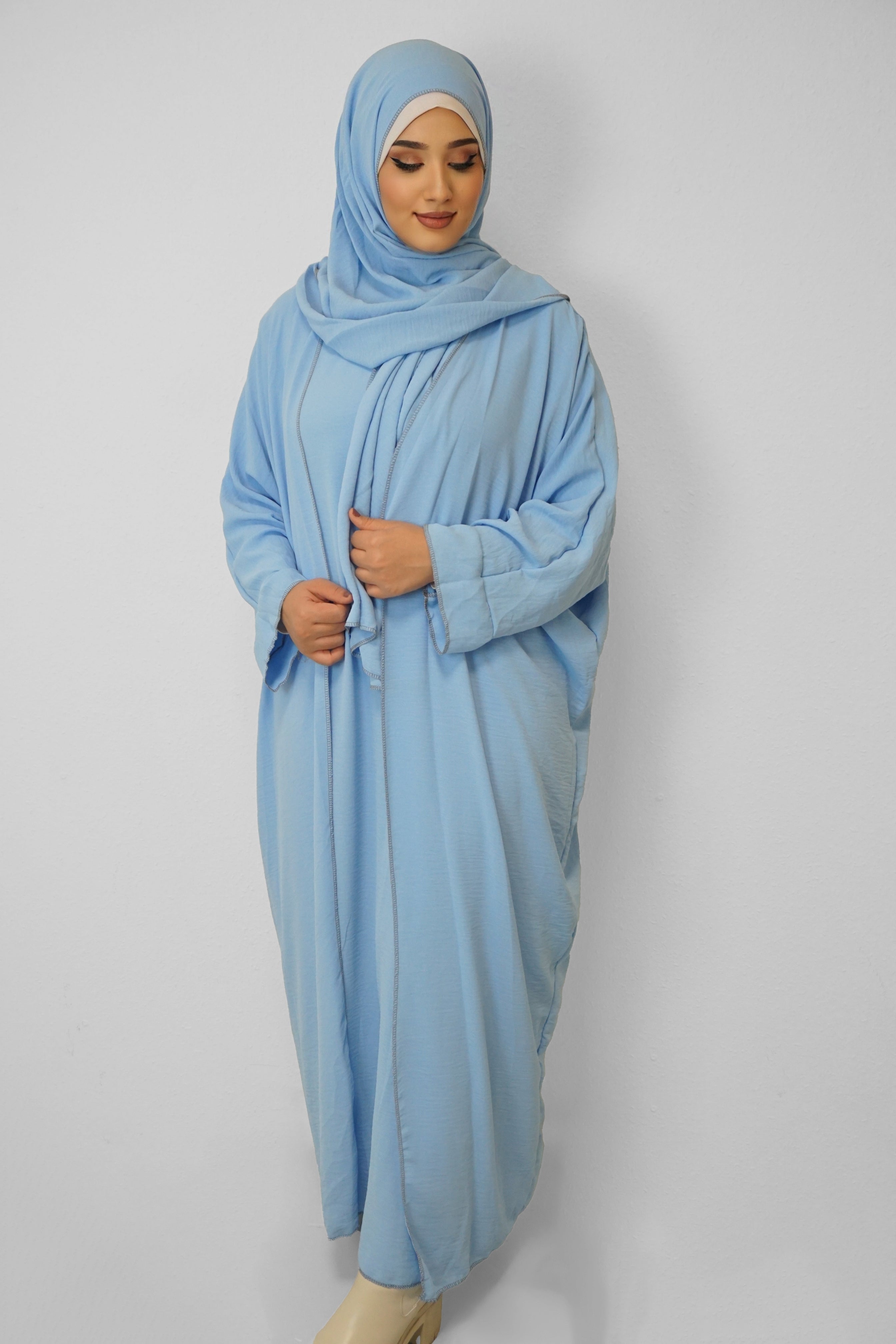 Abaya Naima Wasserblau