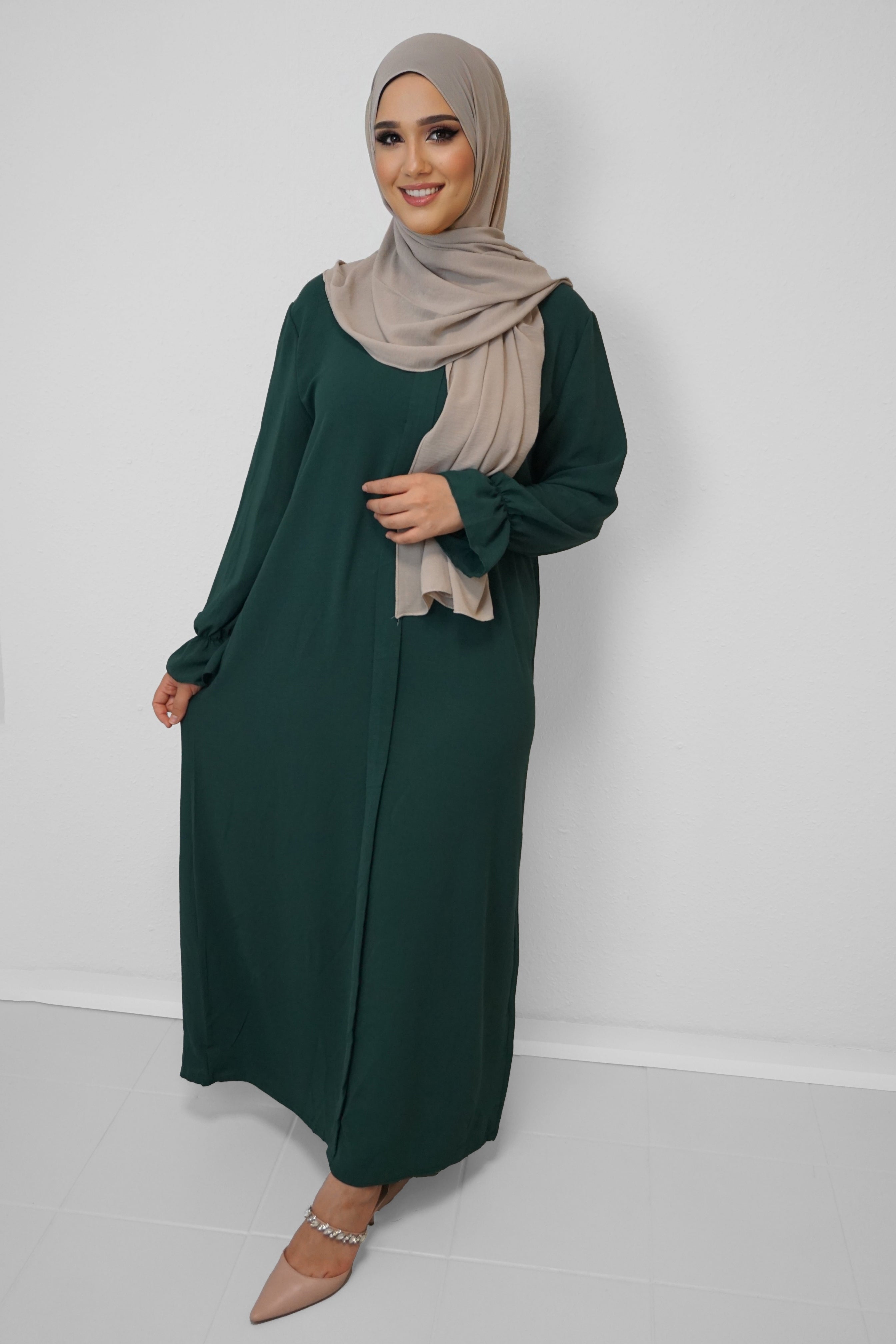 Jazz Abaya Robina Dunkelgrün