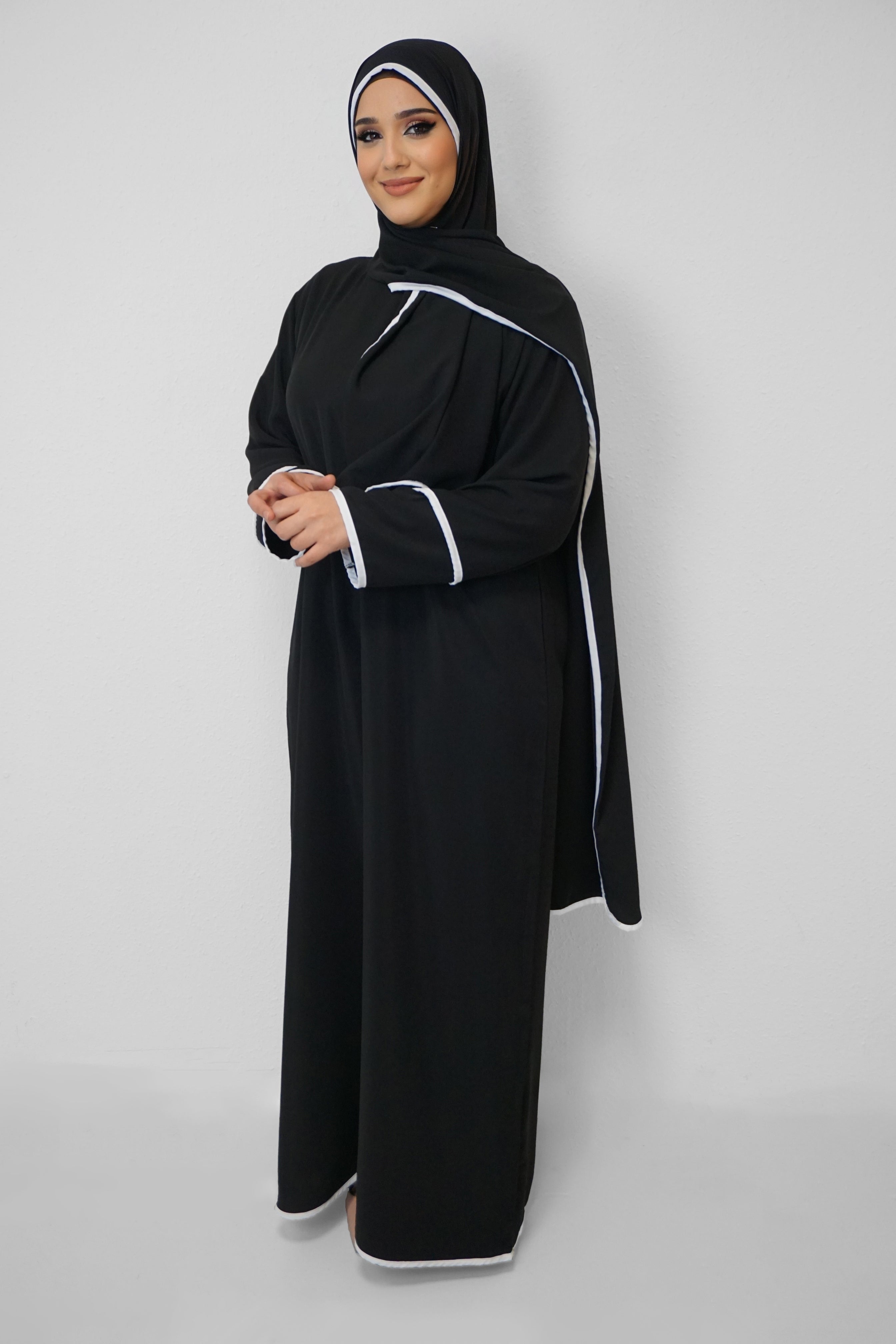 Abaya Kahleda Schwarz