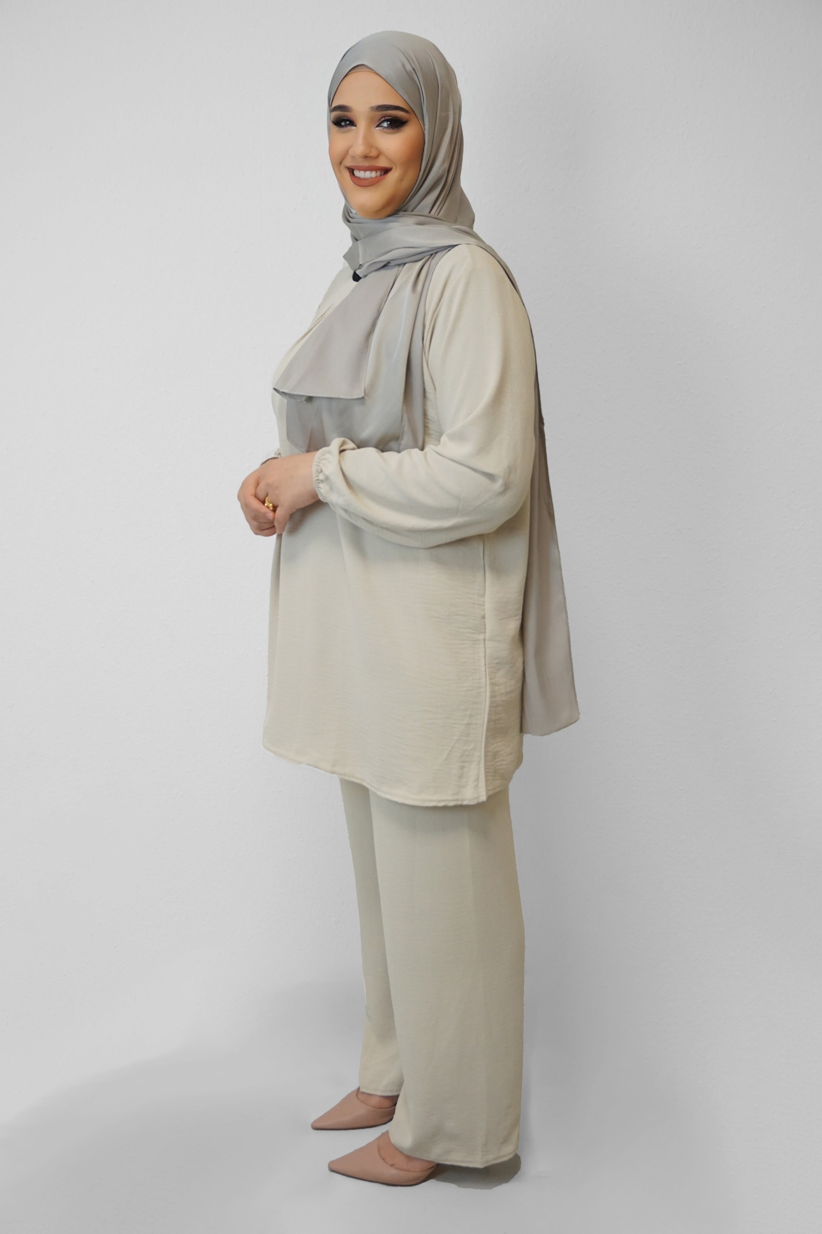 Zweiteiler Siebel Light-Beige