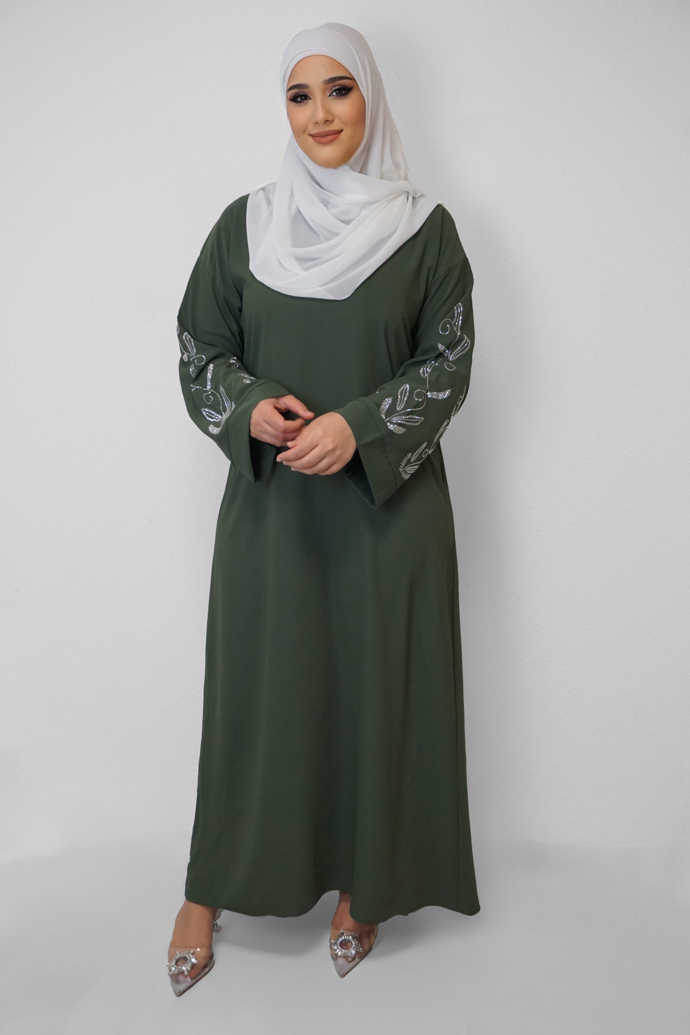 Abaya Basima Moosgrün