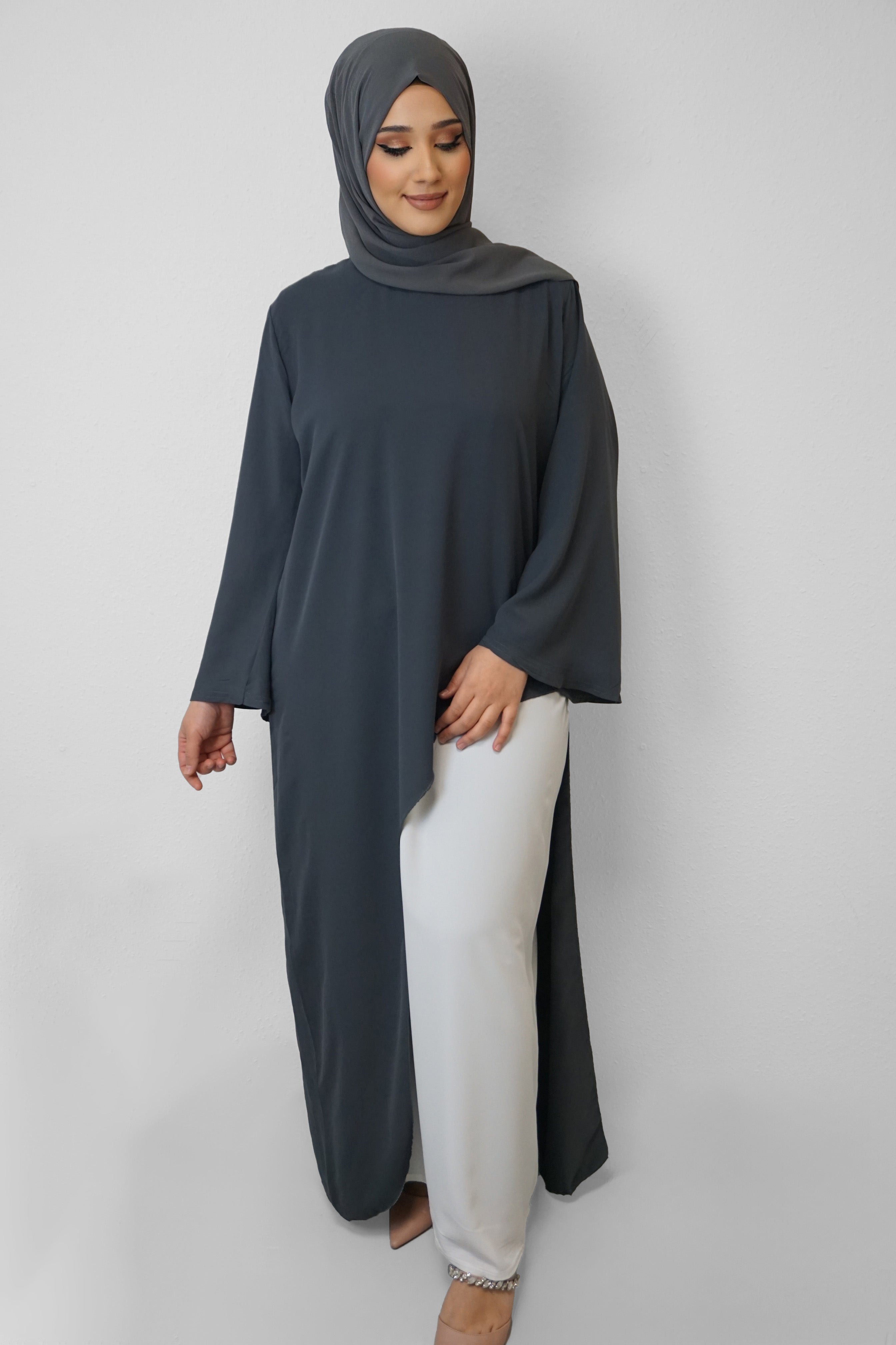 Abaya Eleen Grau