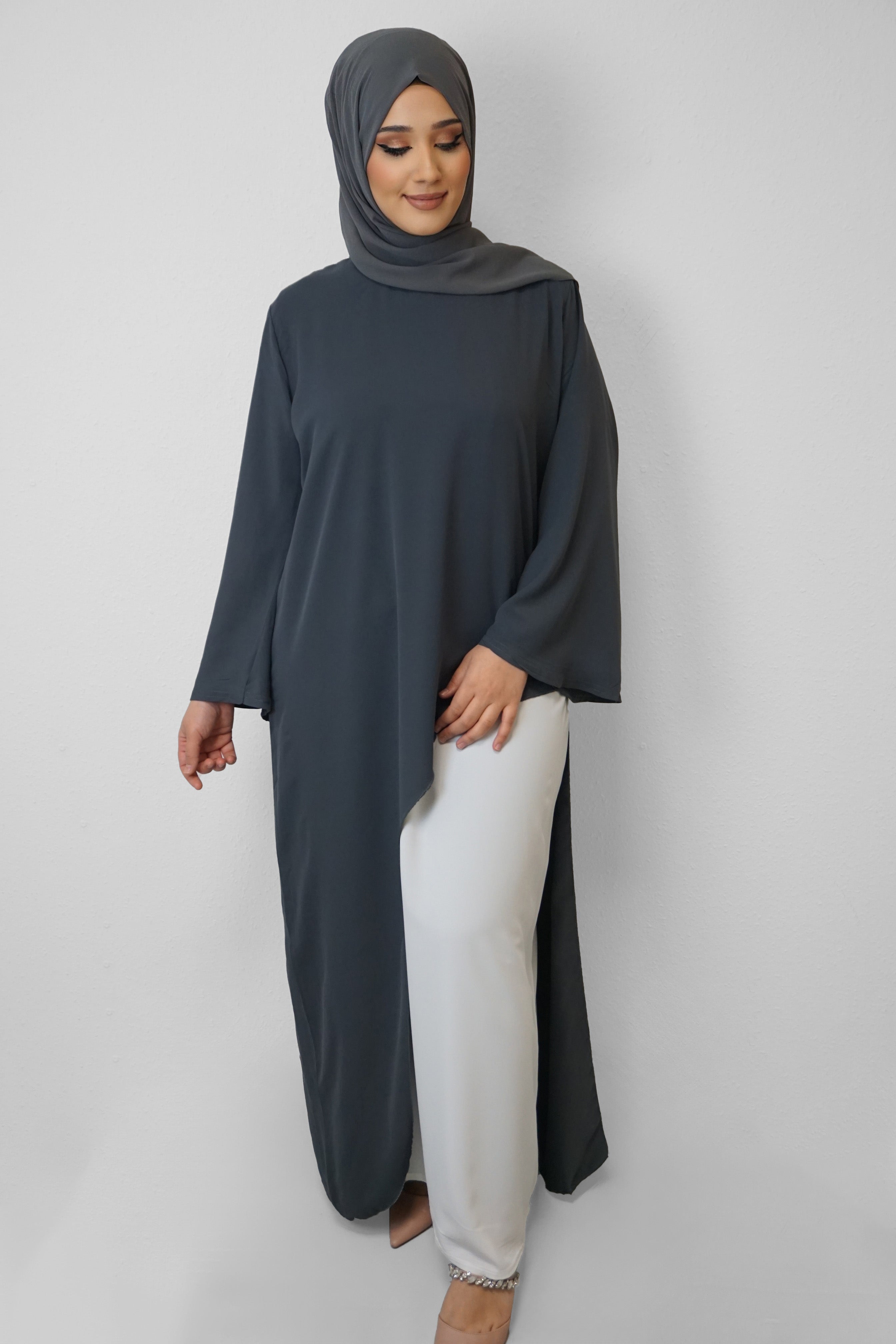 Abaya Eleen Grau