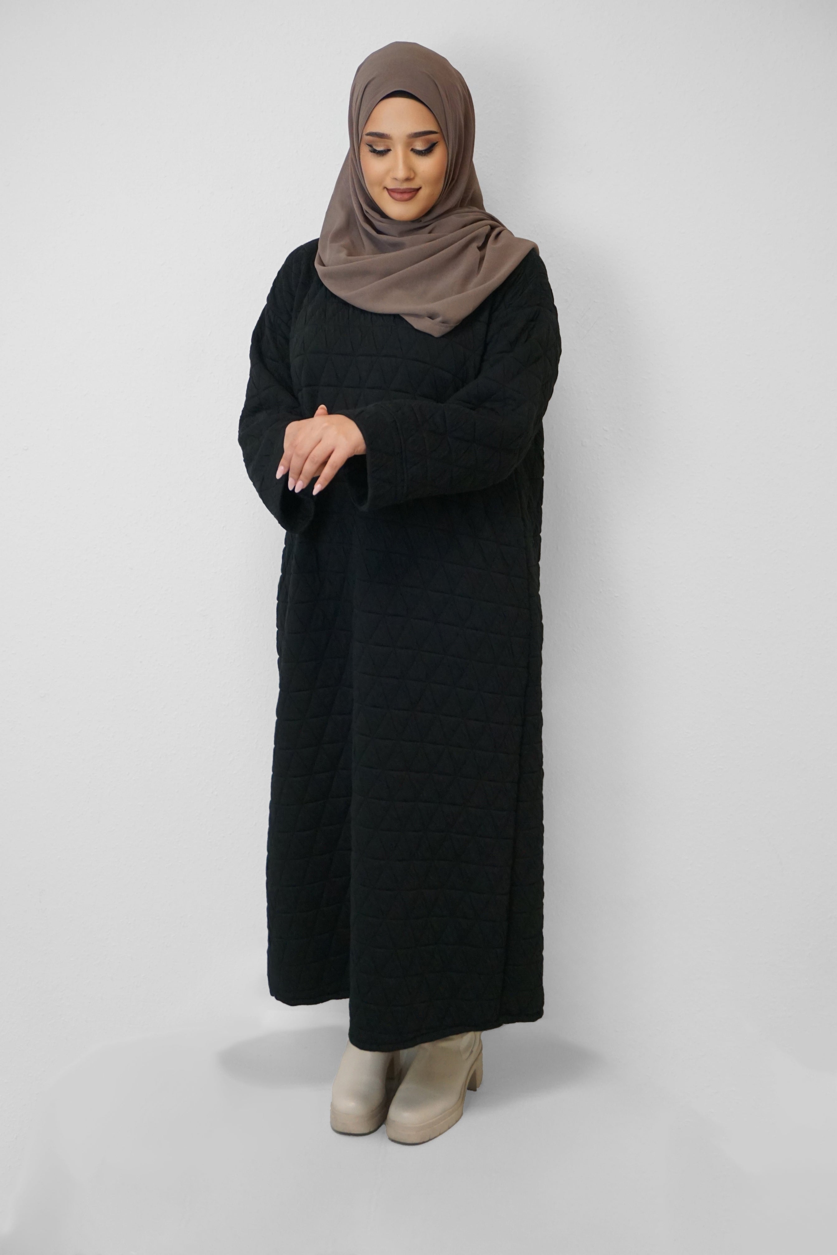 Maxi-Kleid Saly Schwarz