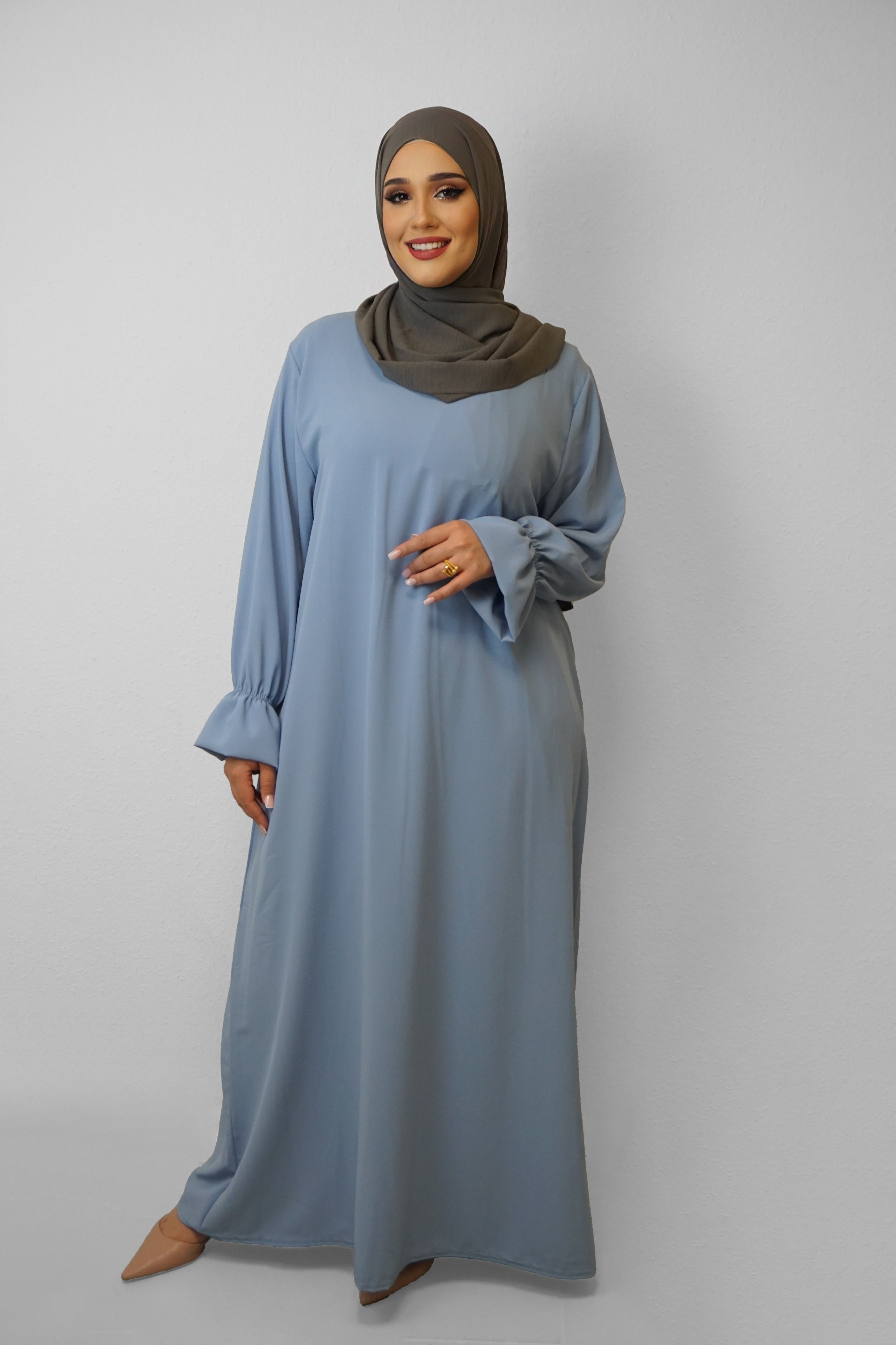 Abaya Sena Babyblau