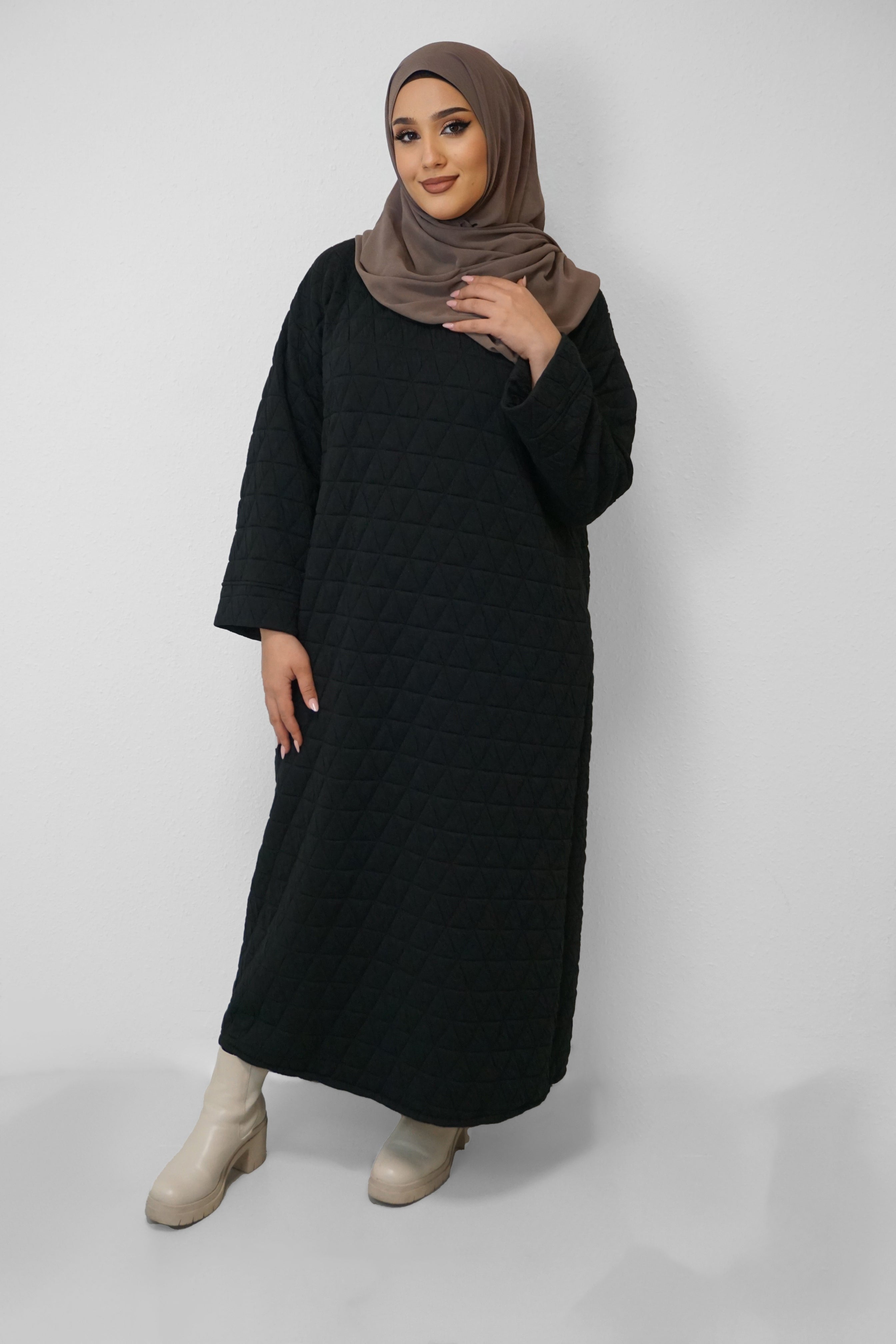 Maxi-Kleid Saly Schwarz