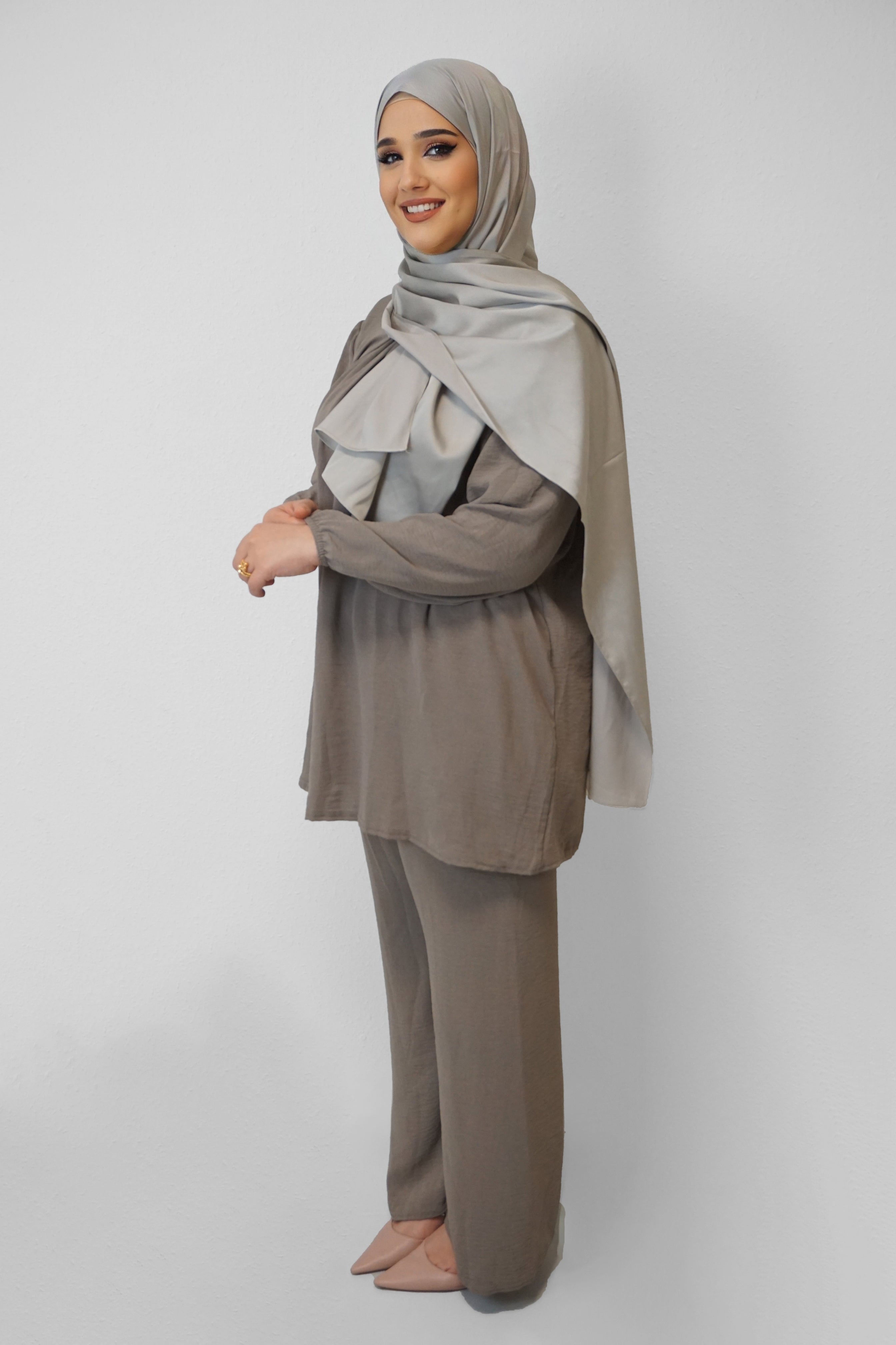 Zweiteiler Siebel Taupe