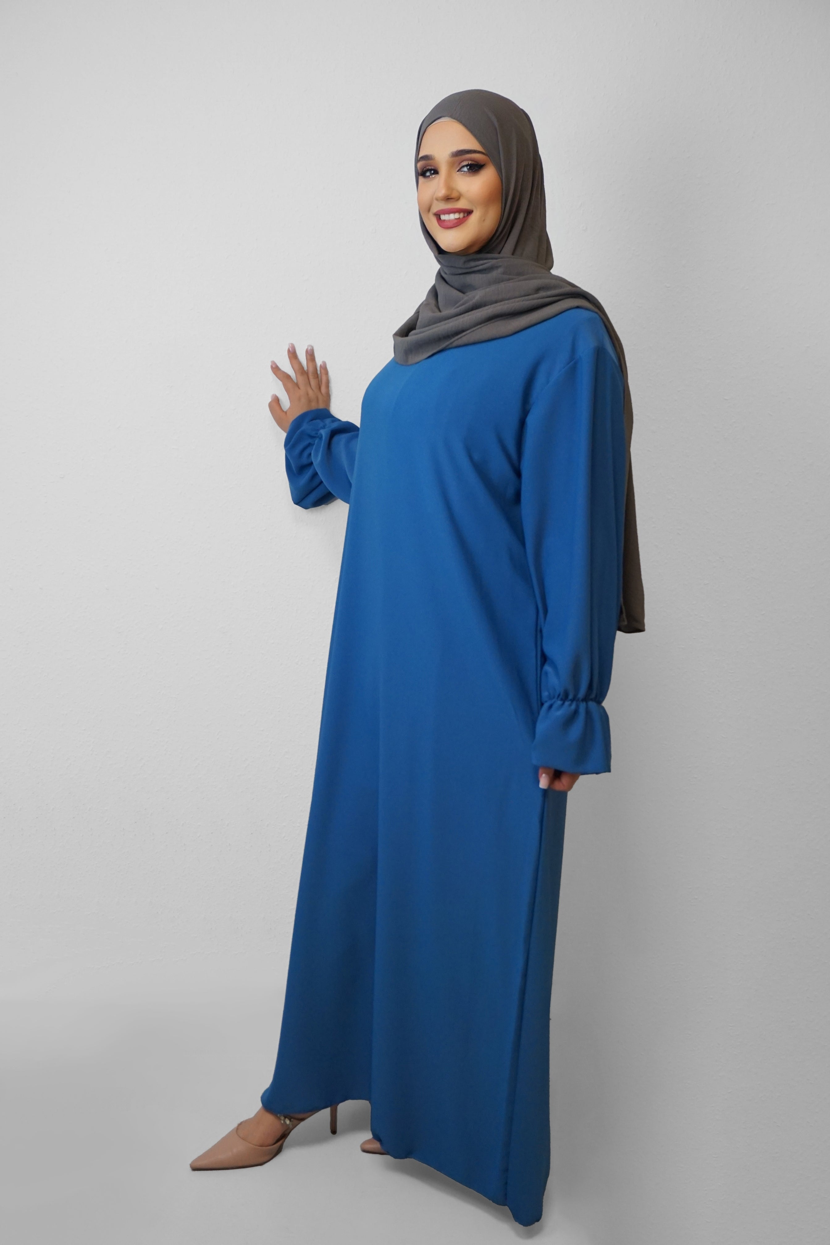 Abaya Sena Jeansblau