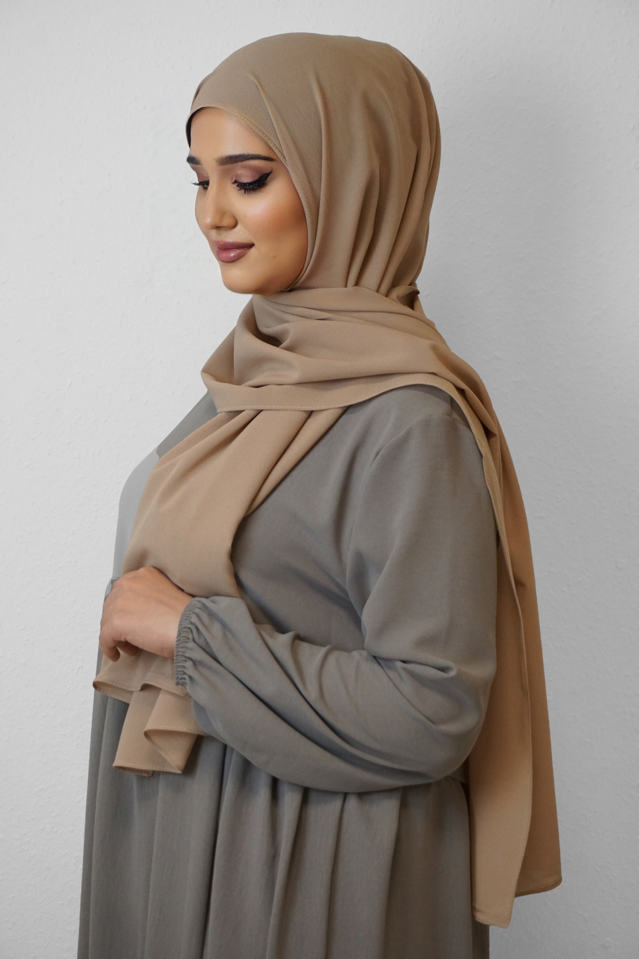 Crep Hijab Schlammbraun