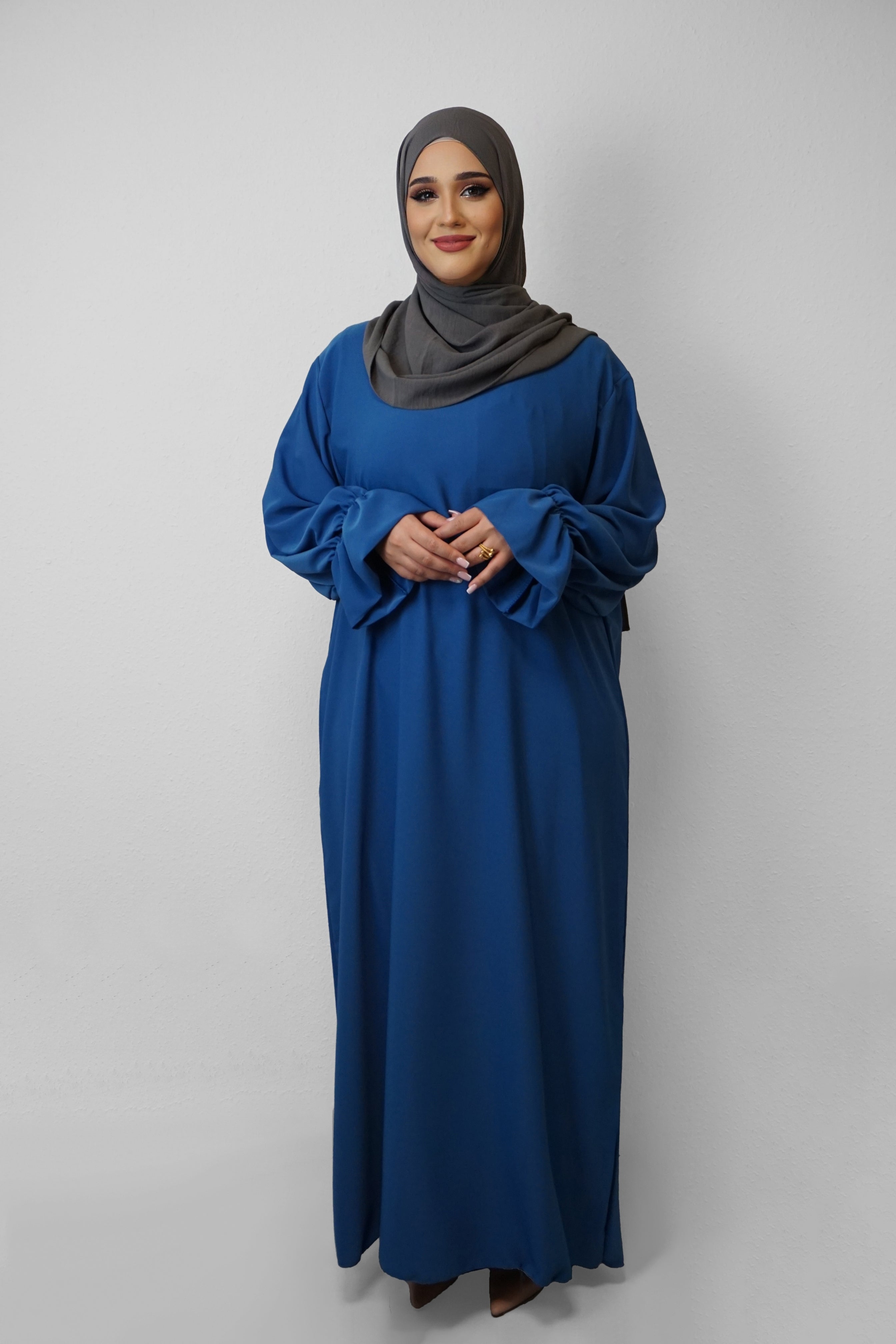 Abaya Sena Jeansblau