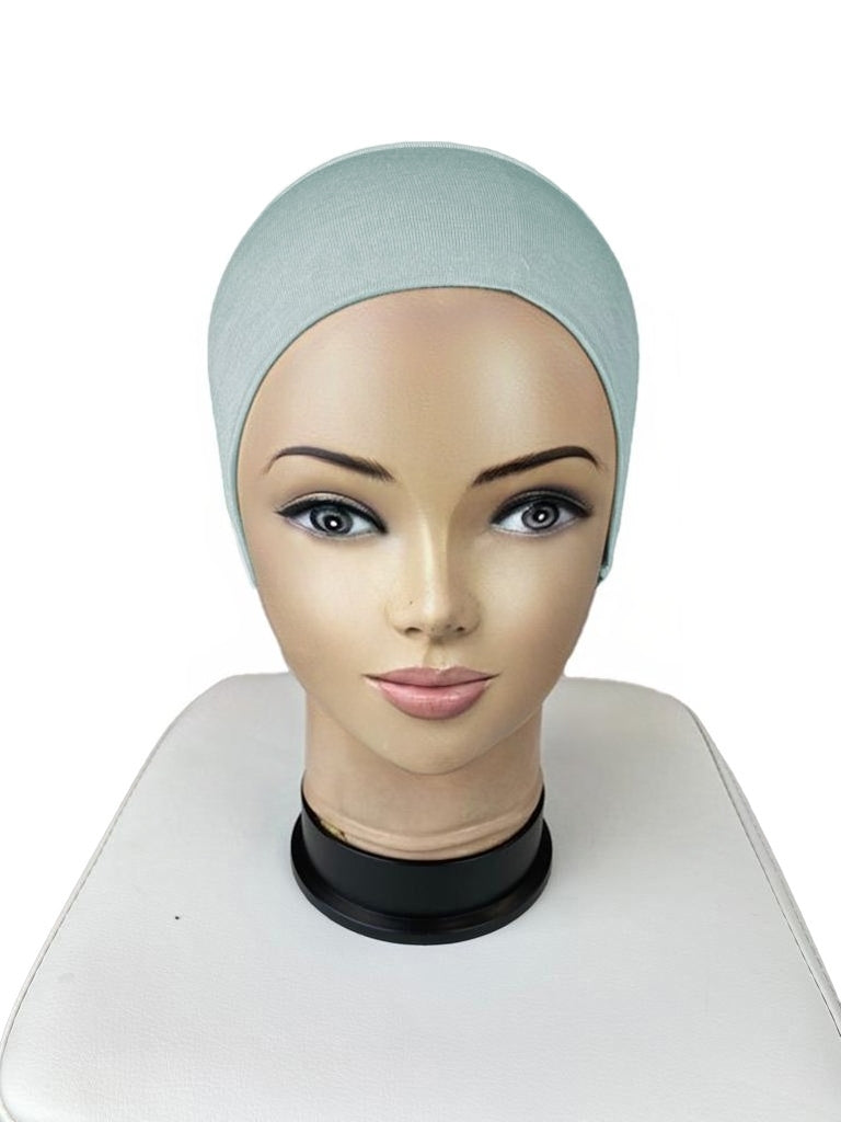 Schlauch Bonnet Mintgrau