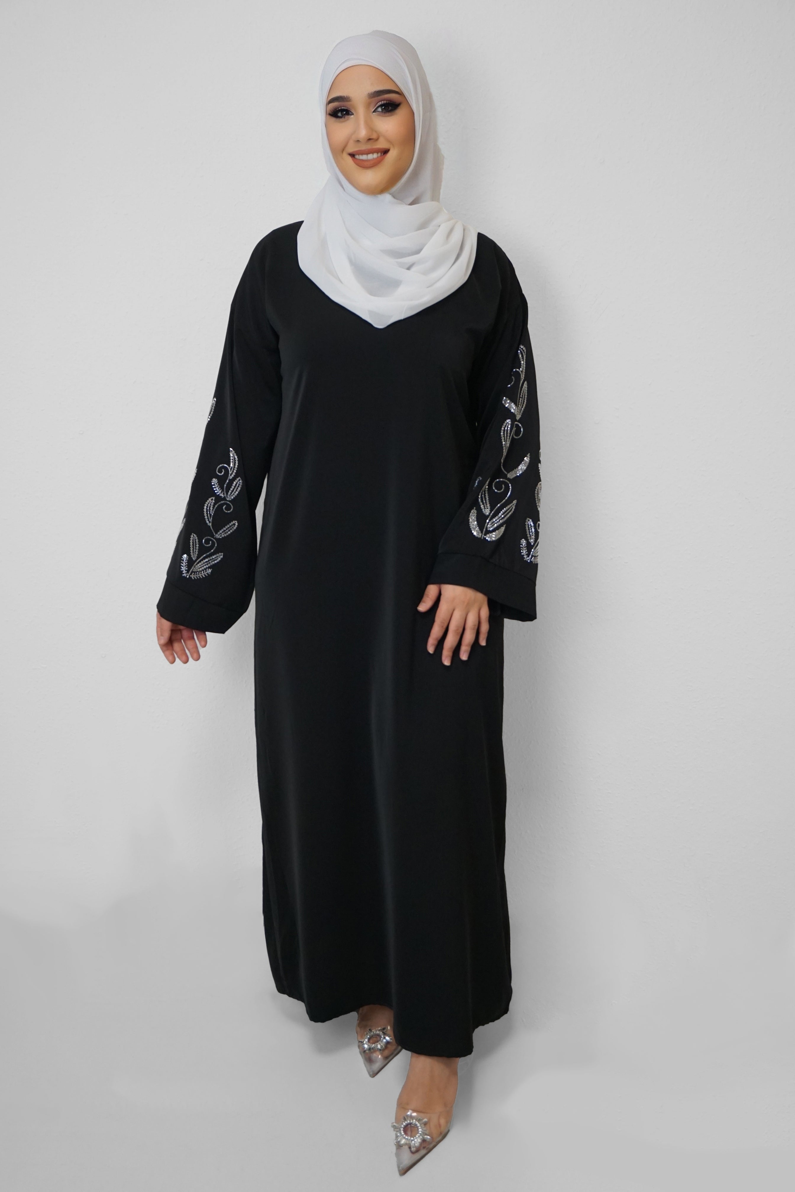 Abaya Basima Schwarz