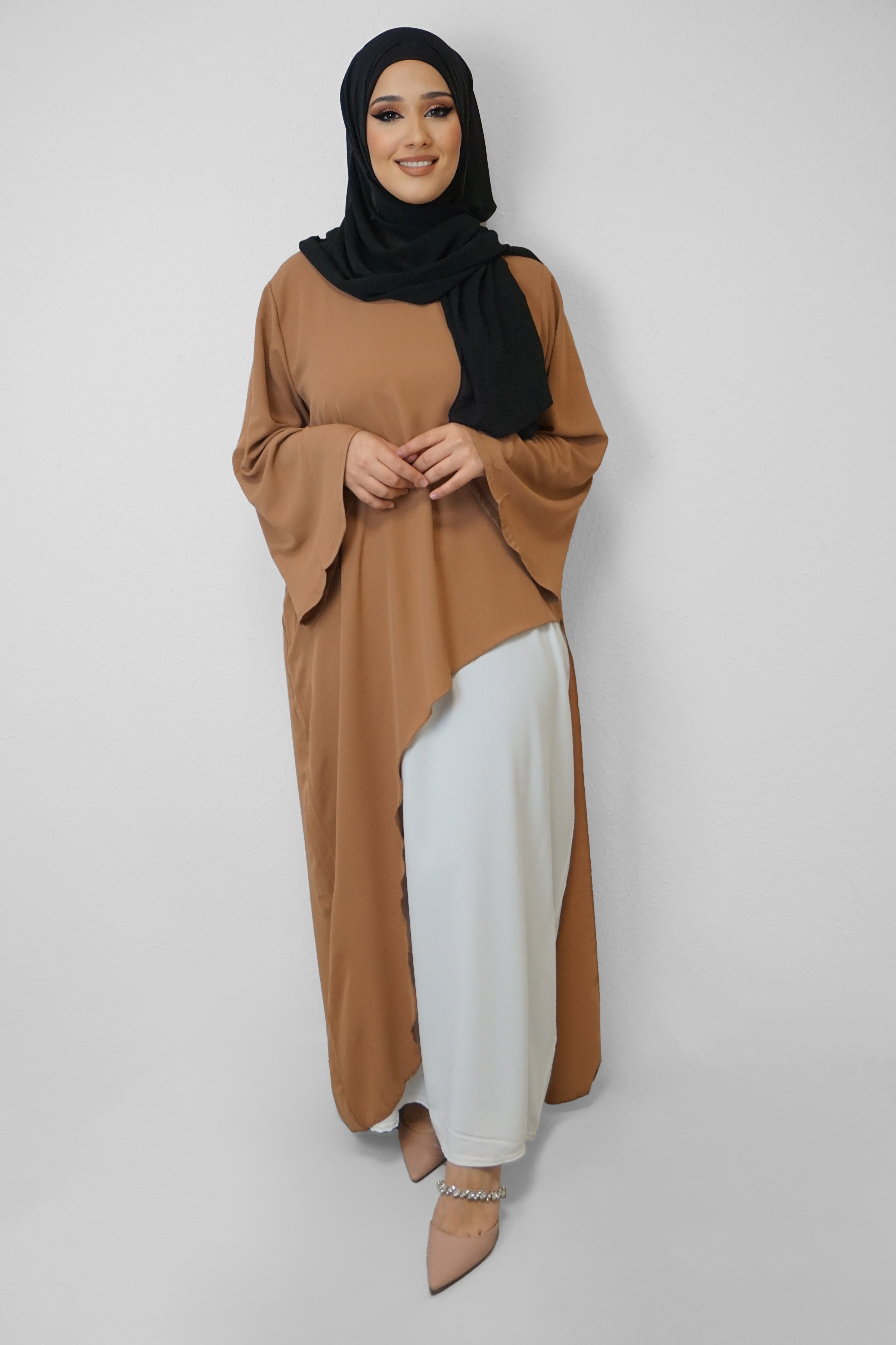 Abaya Eleen Camel