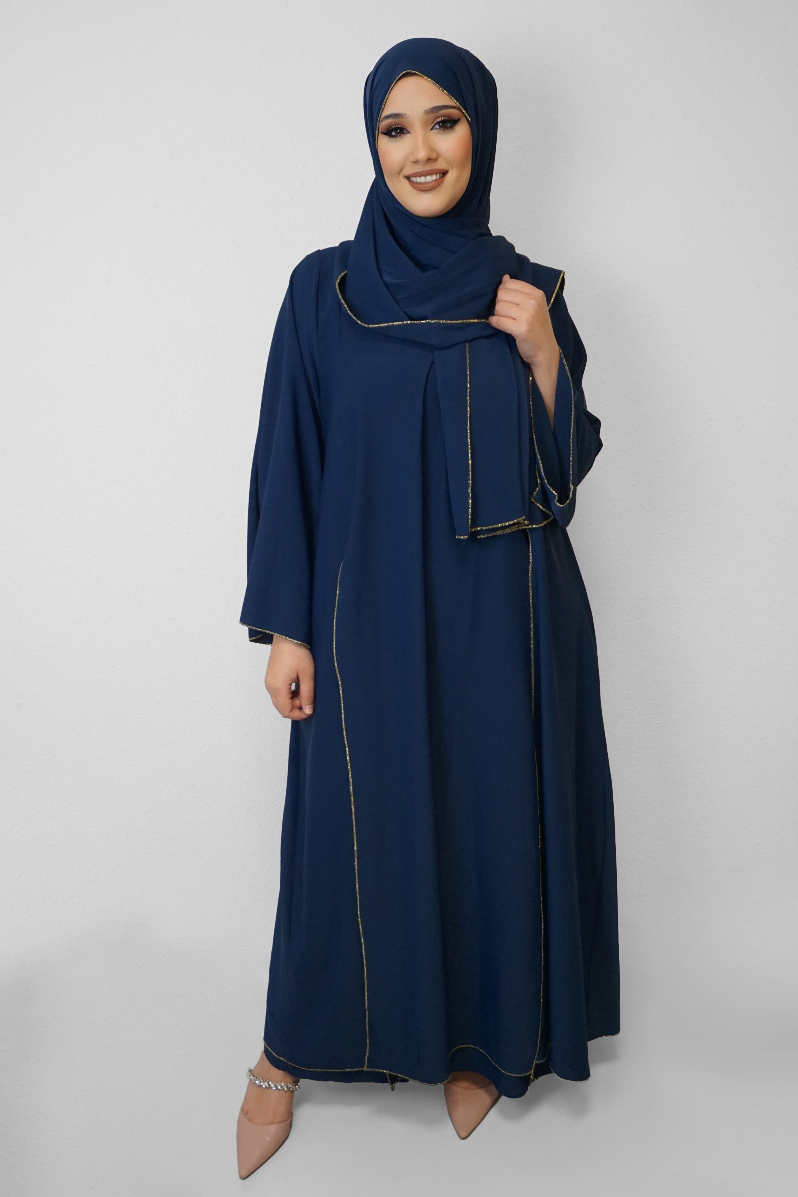Abaya Muna Dunkelblau