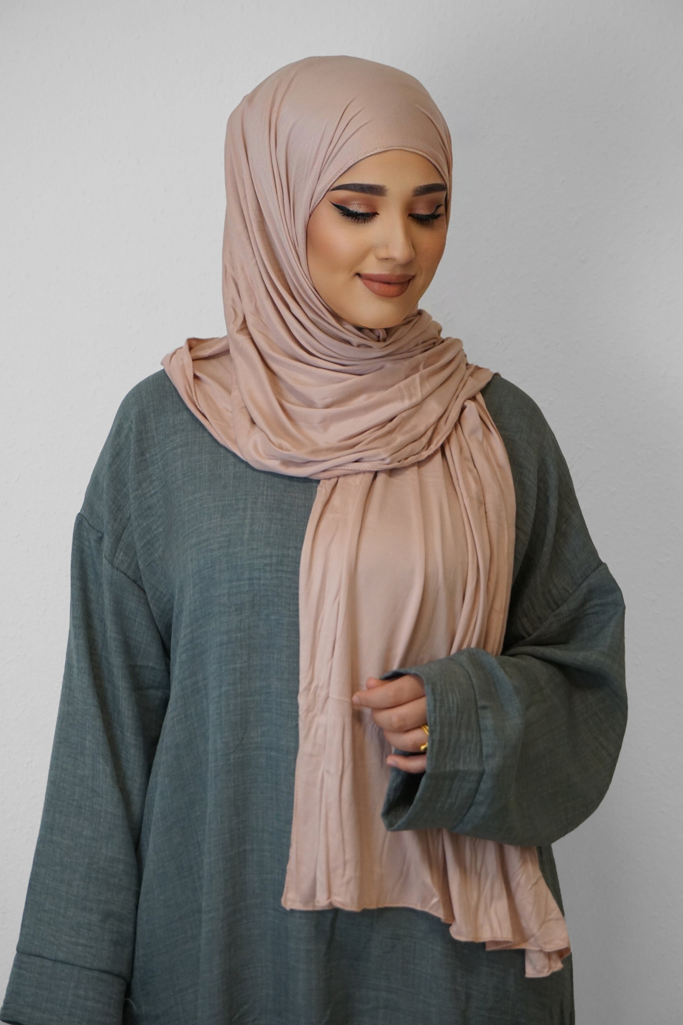 Jersey Hijab Fiza Lightrose