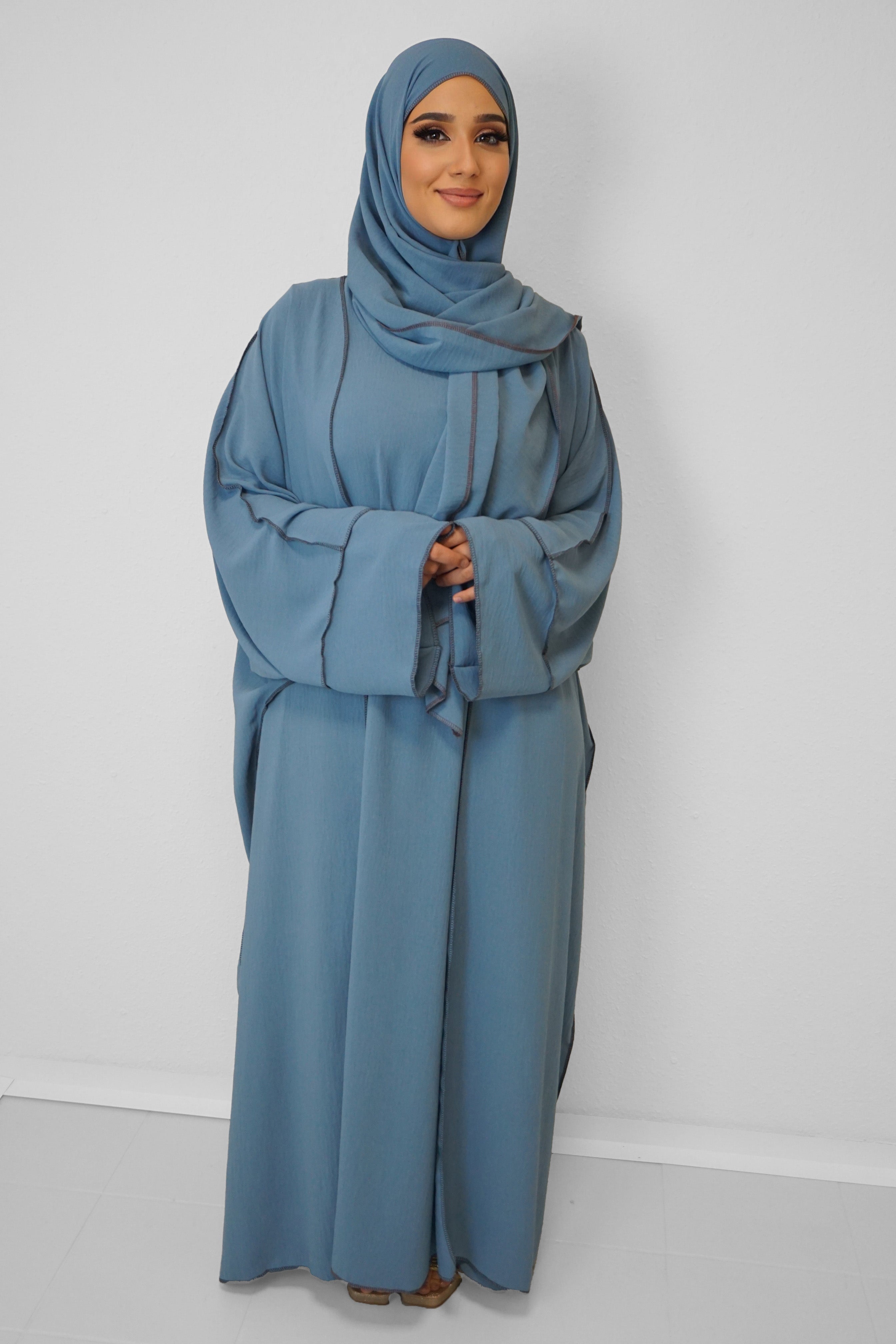 Abaya Naima Hellblau