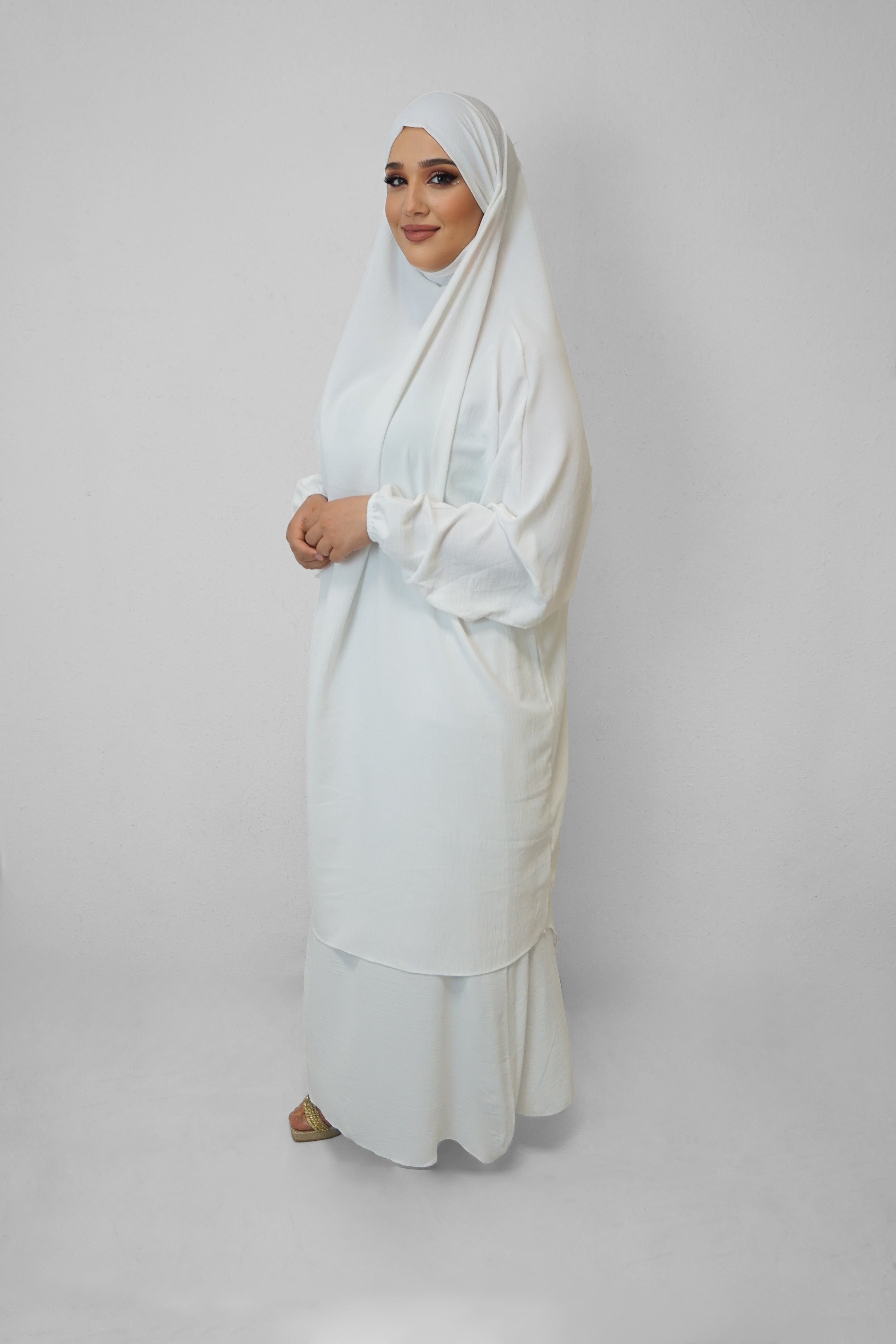 Jazz Jilbab Weiss
