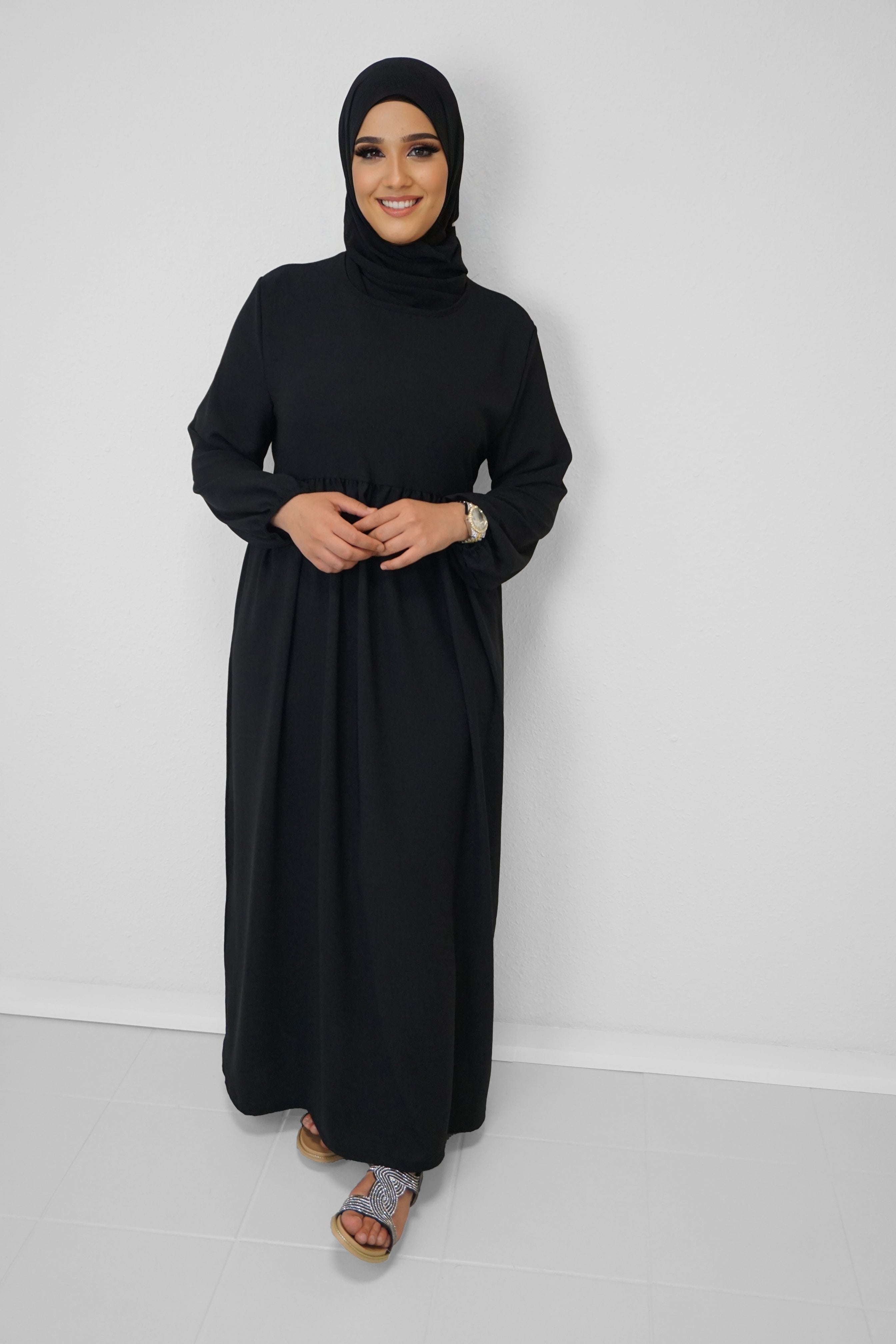 Jazz Abaya Musarat Schwarz