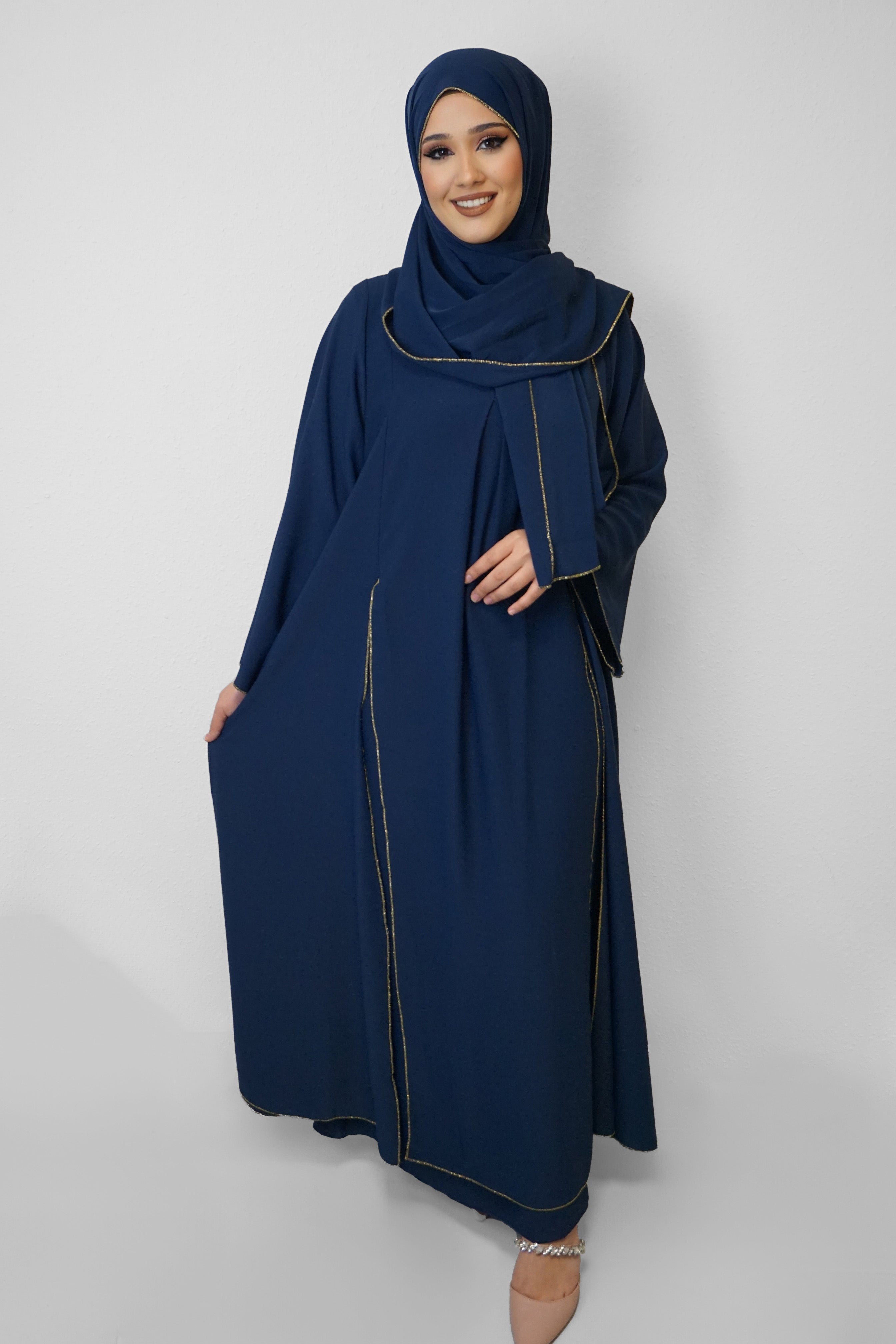 Abaya Muna Dunkelblau