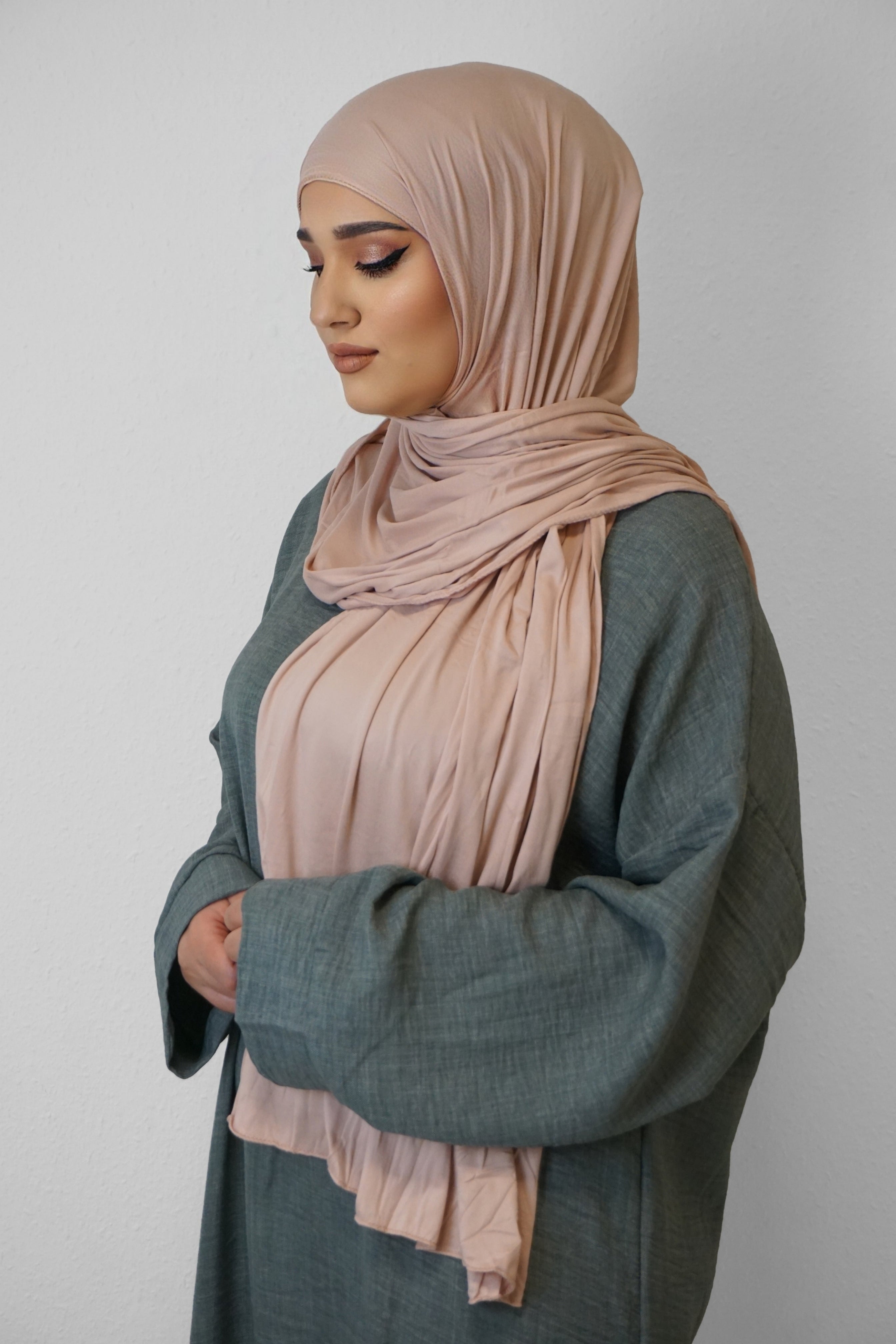 Jersey Hijab Fiza Lightrose