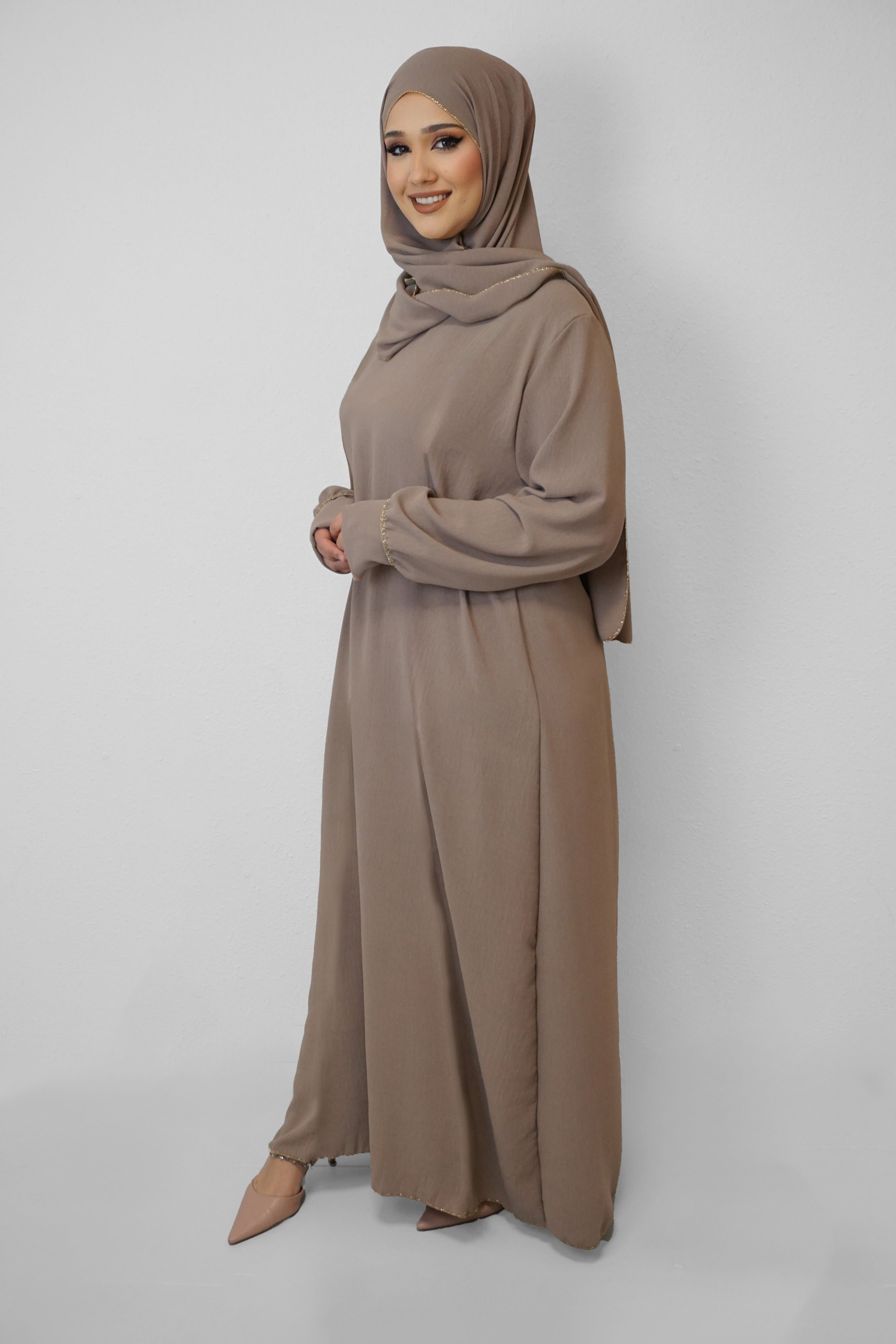 Abaya Cherin Taupe