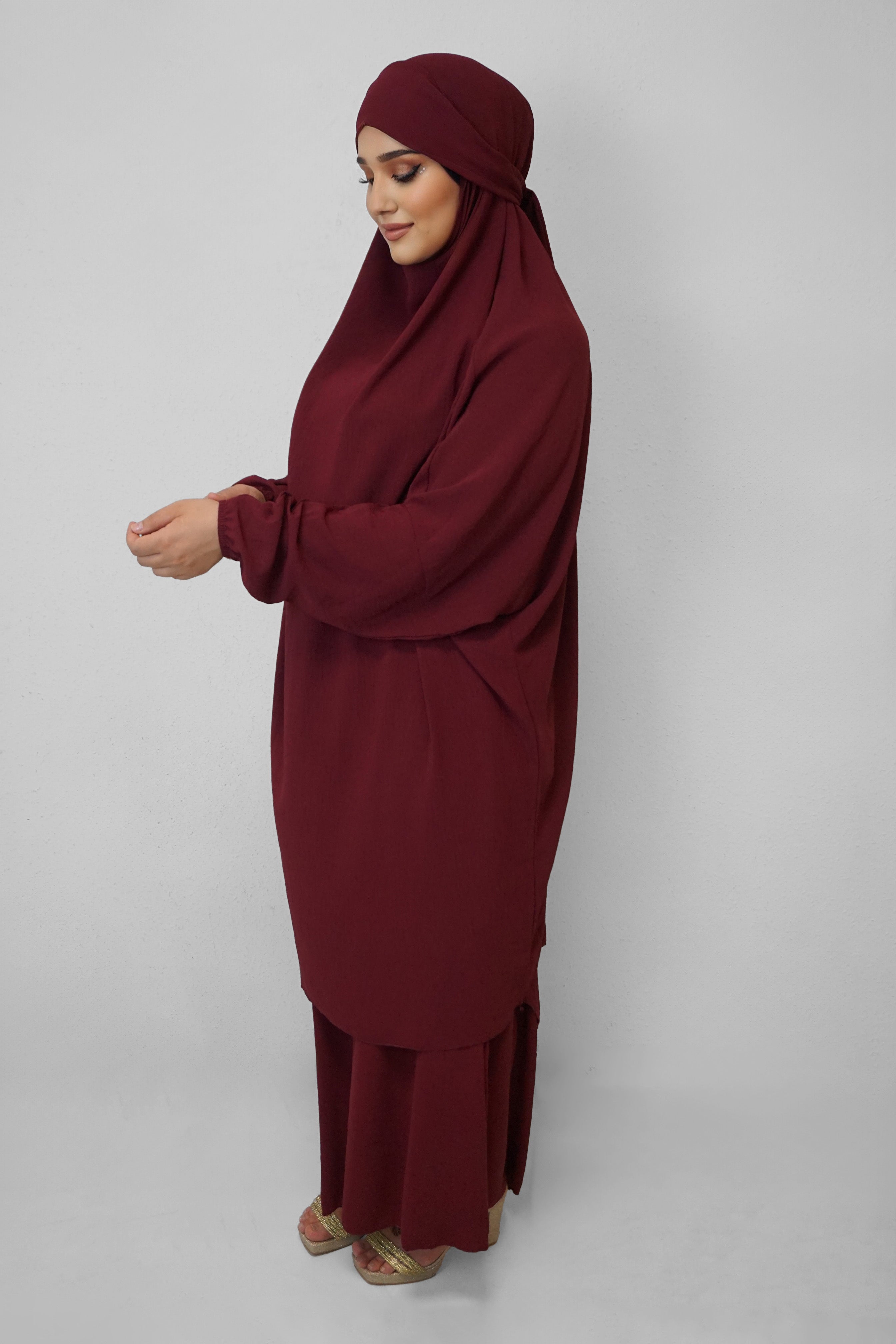 Jazz Jilbab Bordeaux