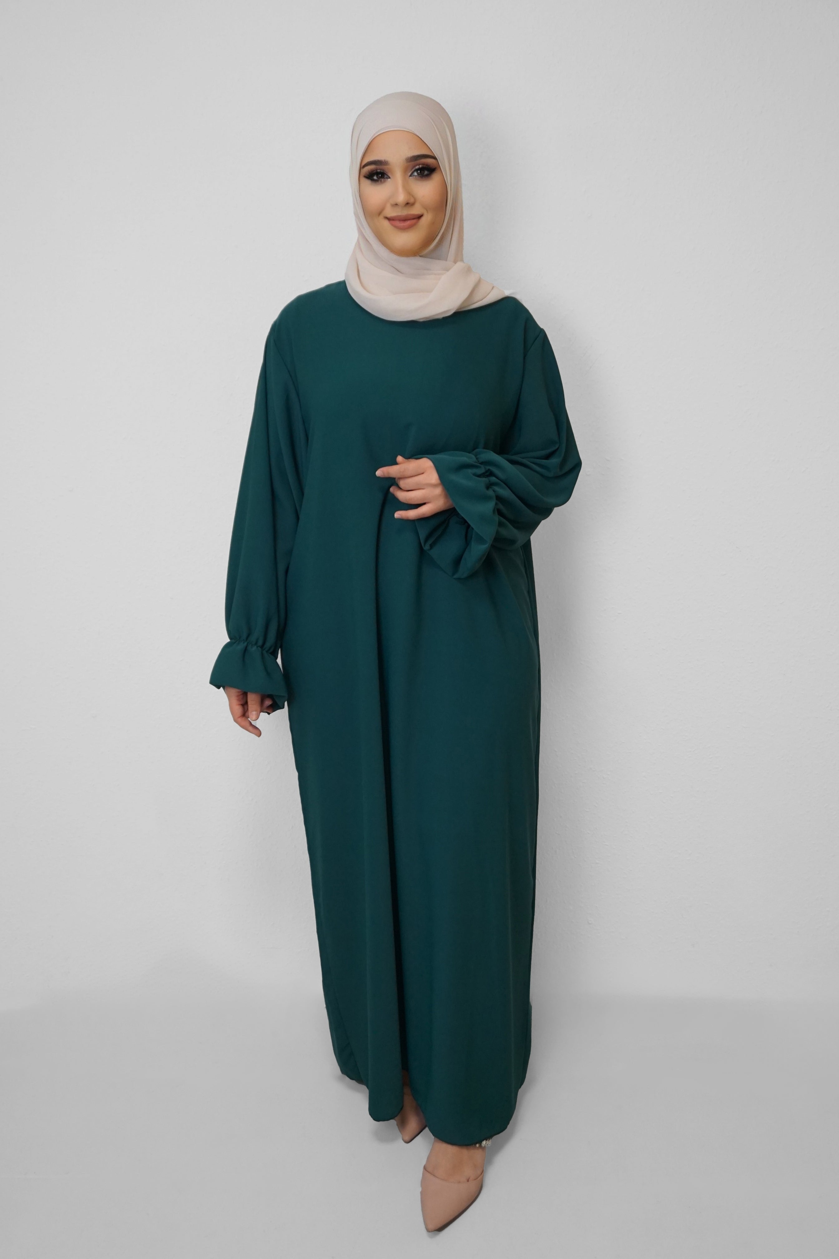 Abaya Sena Dark-Smaragd