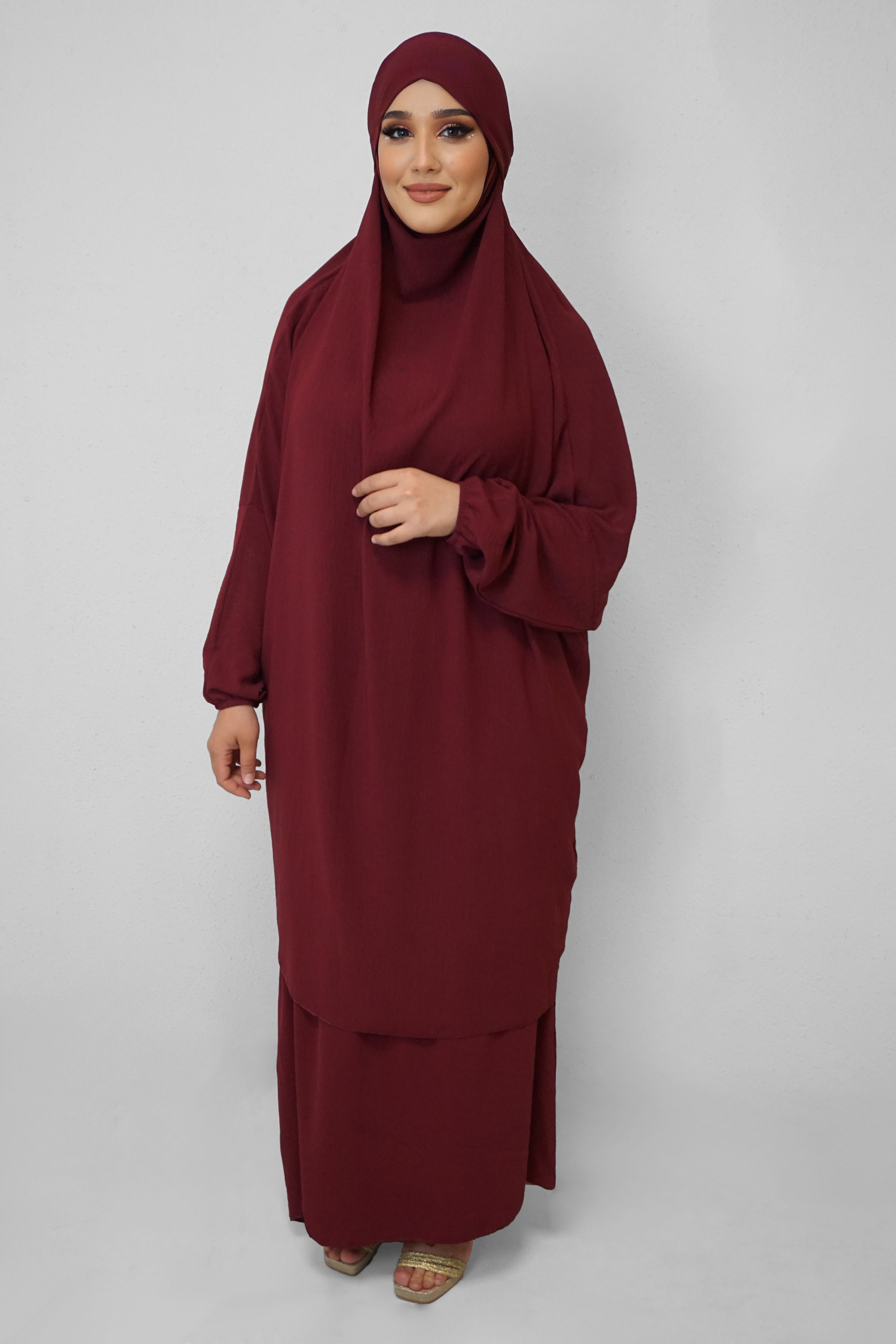 Jazz Jilbab Bordeaux