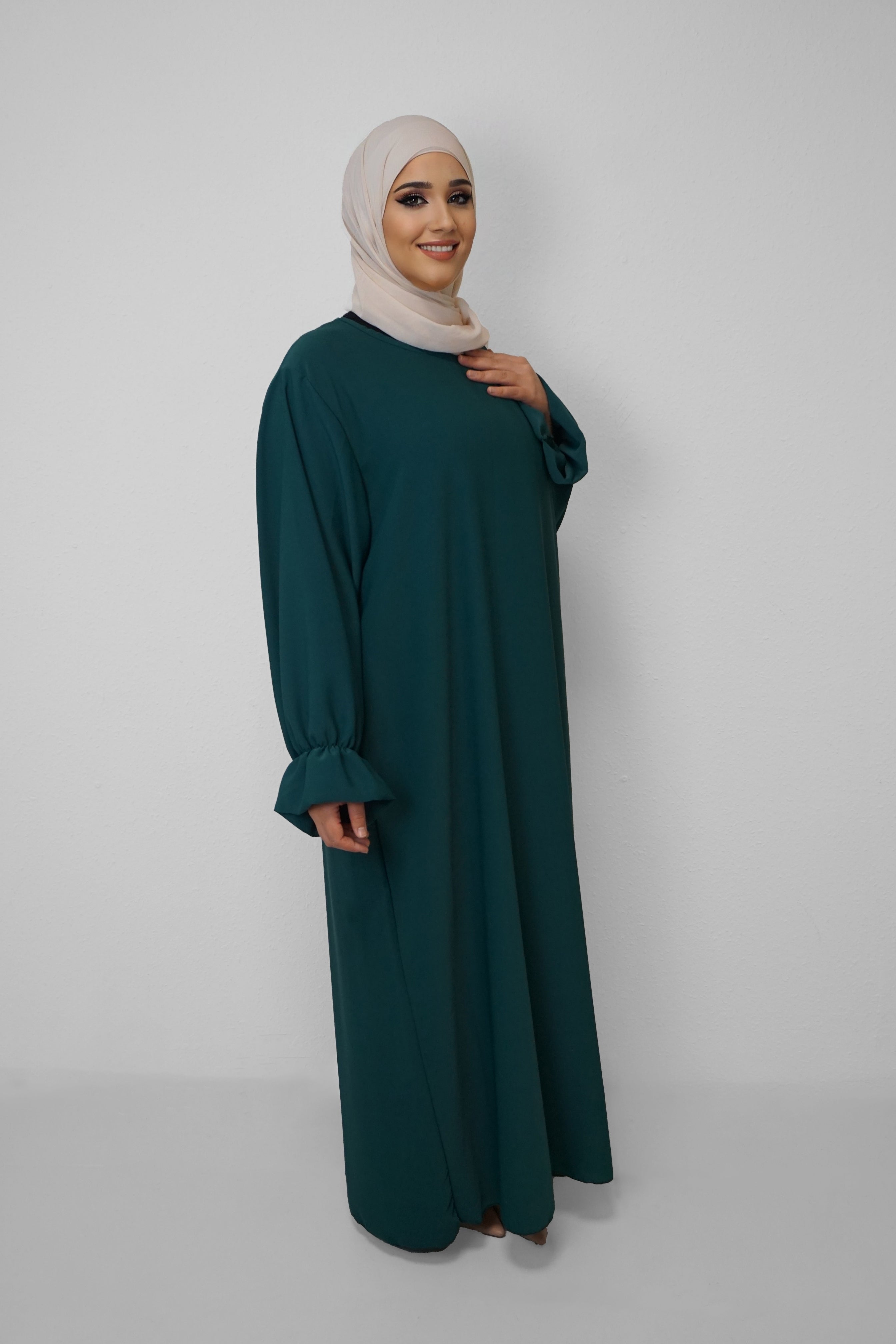 Abaya Sena Dark-Smaragd
