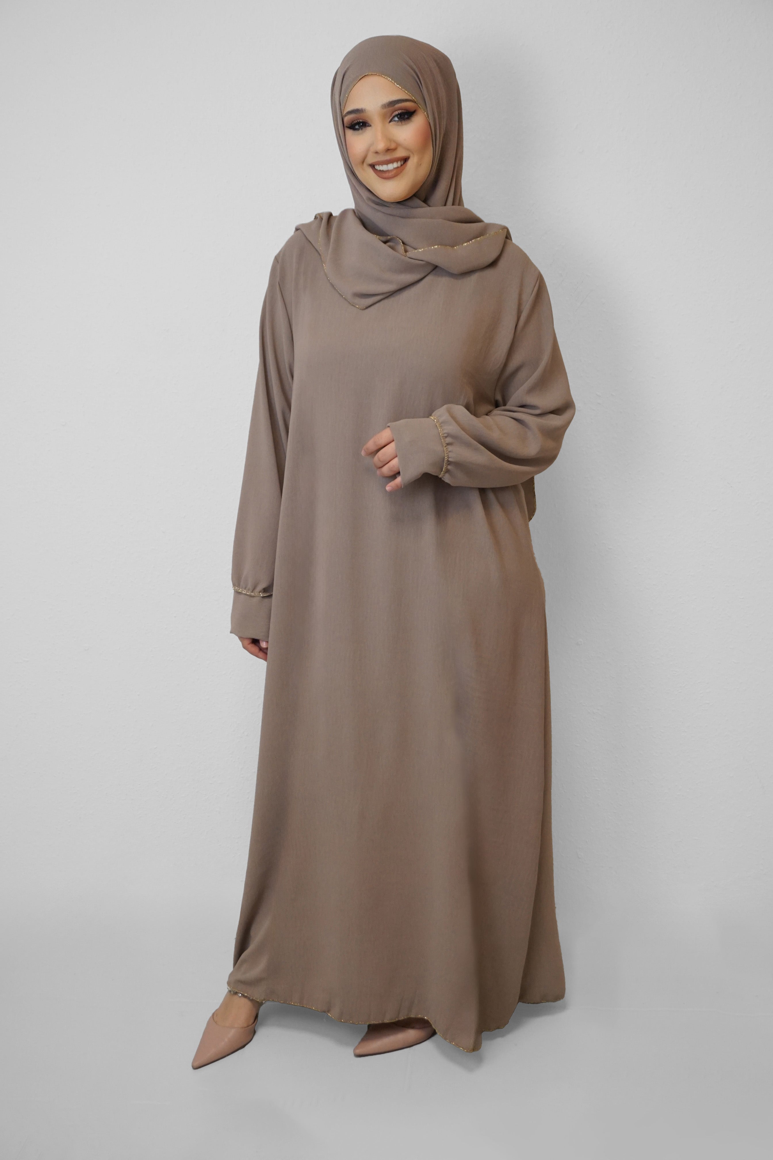 Abaya Cherin Taupe