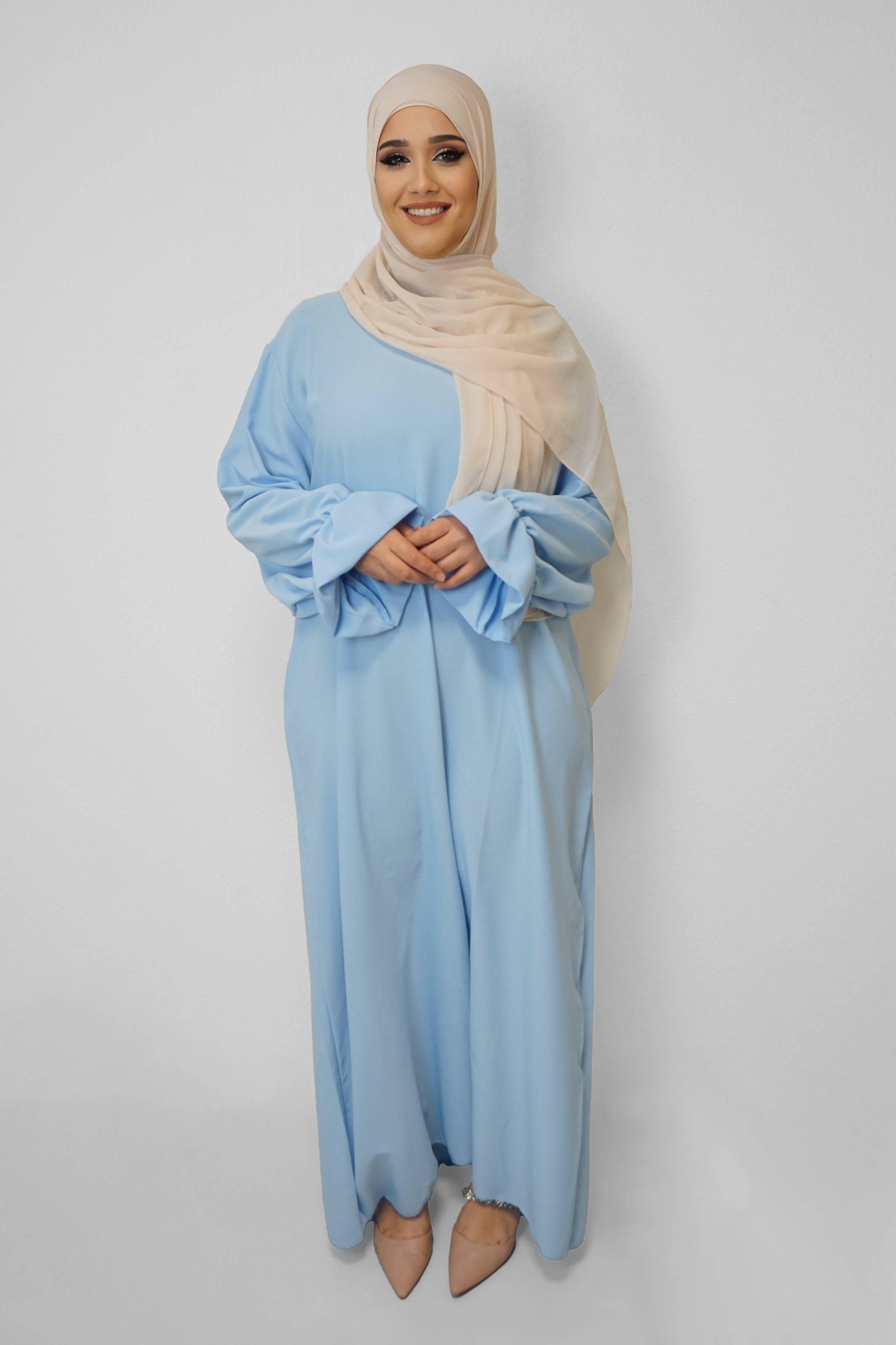 Abaya Sena Wasserblau
