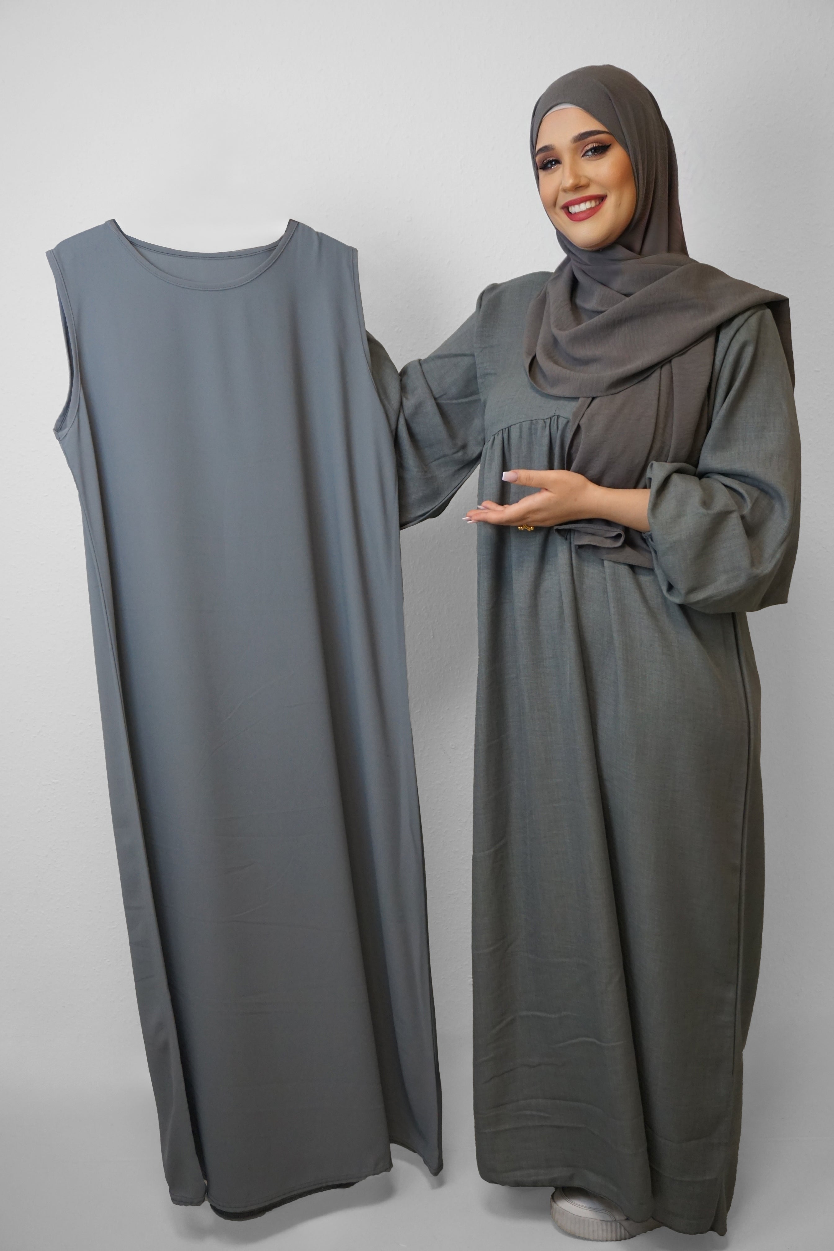 Unterkleid Mirella Grau