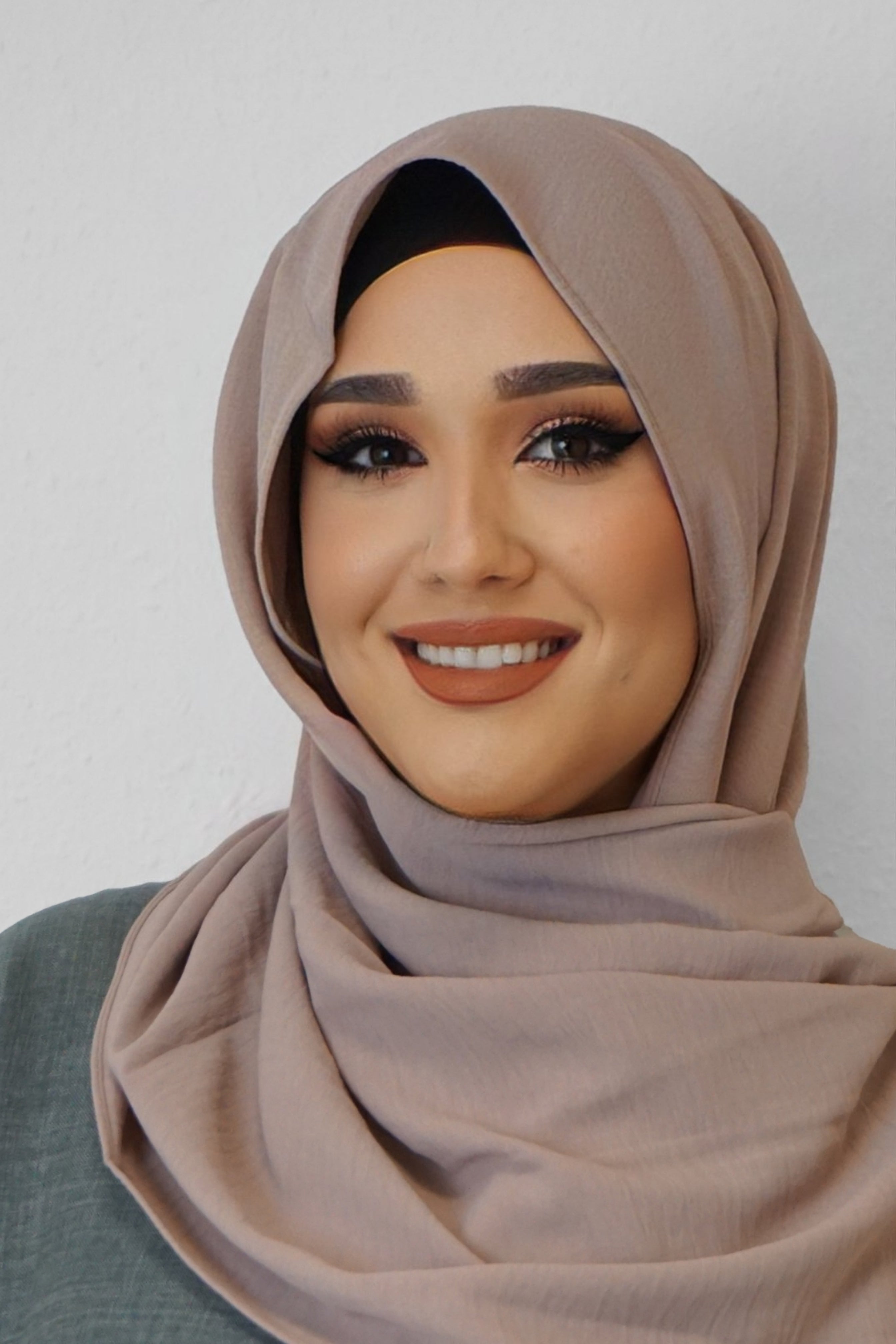 Jazz Hijab Schlammbraun 2