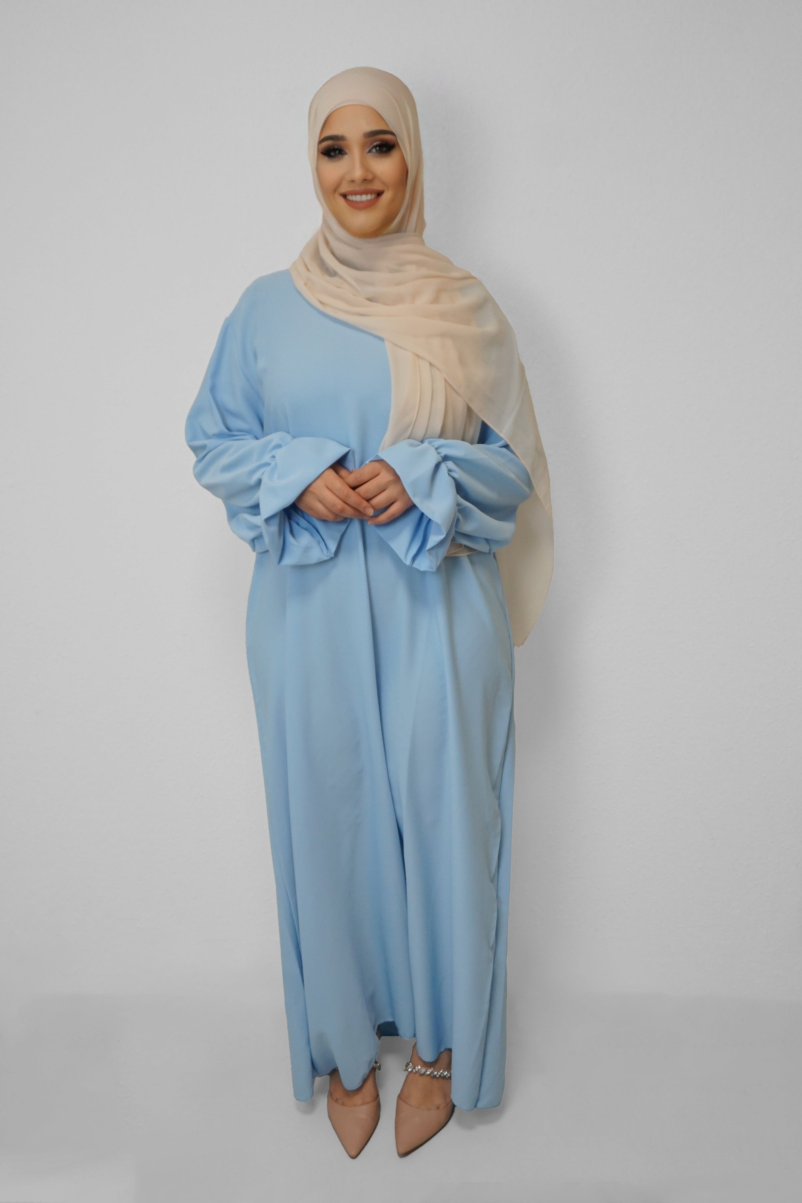 Abaya Sena Wasserblau