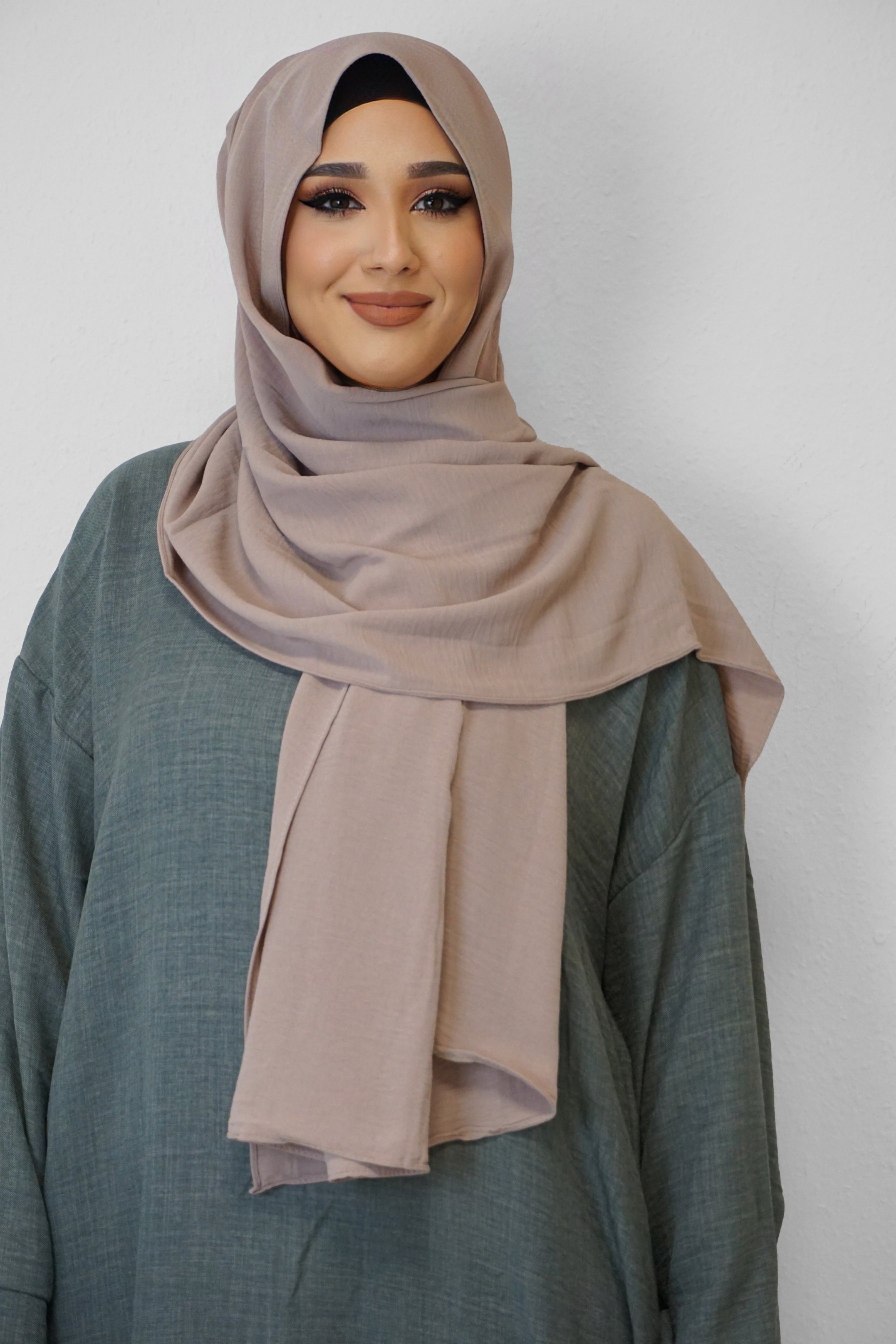 Jazz Hijab Schlammbraun 2