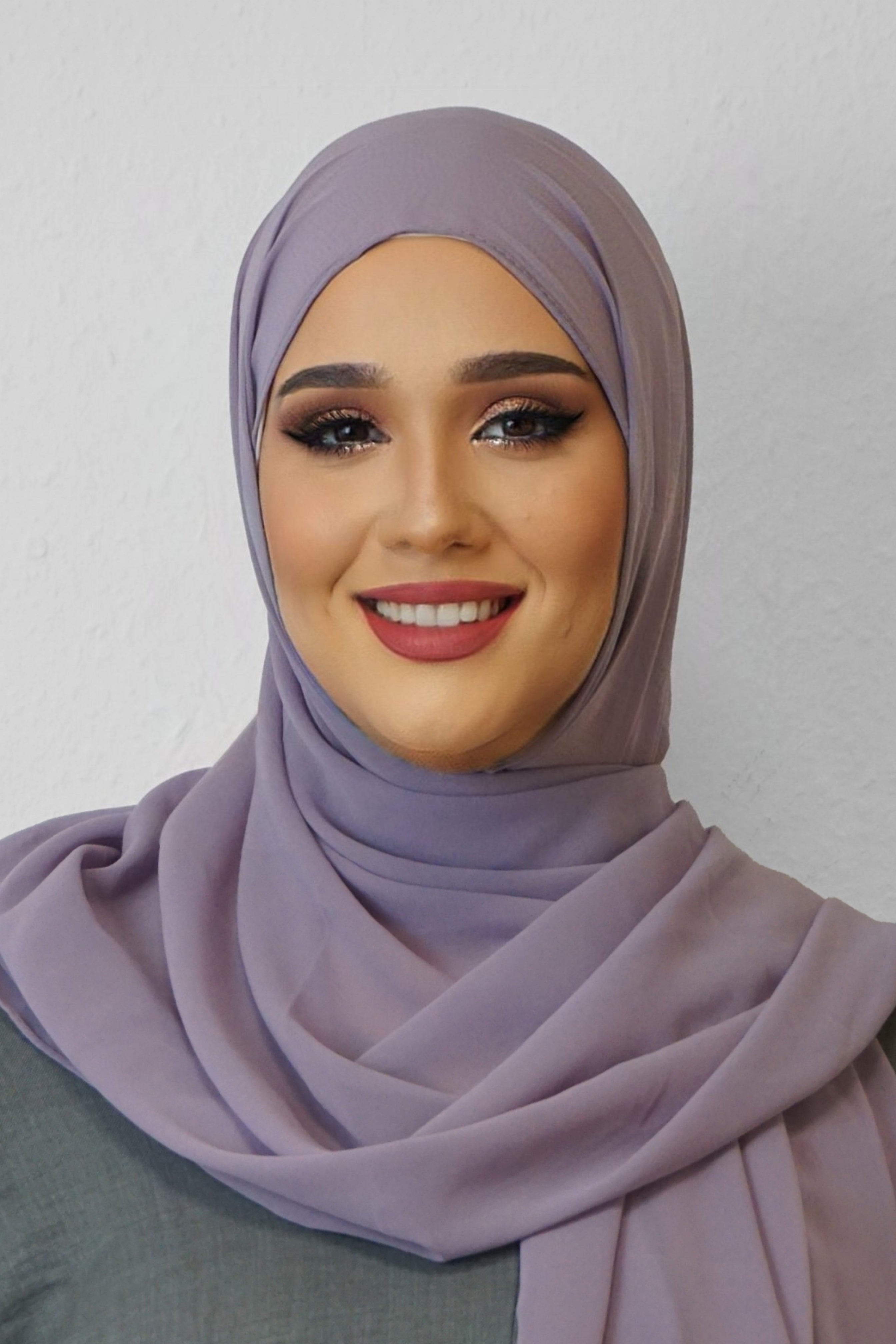 Chiffon XL Hijab Darkflieder