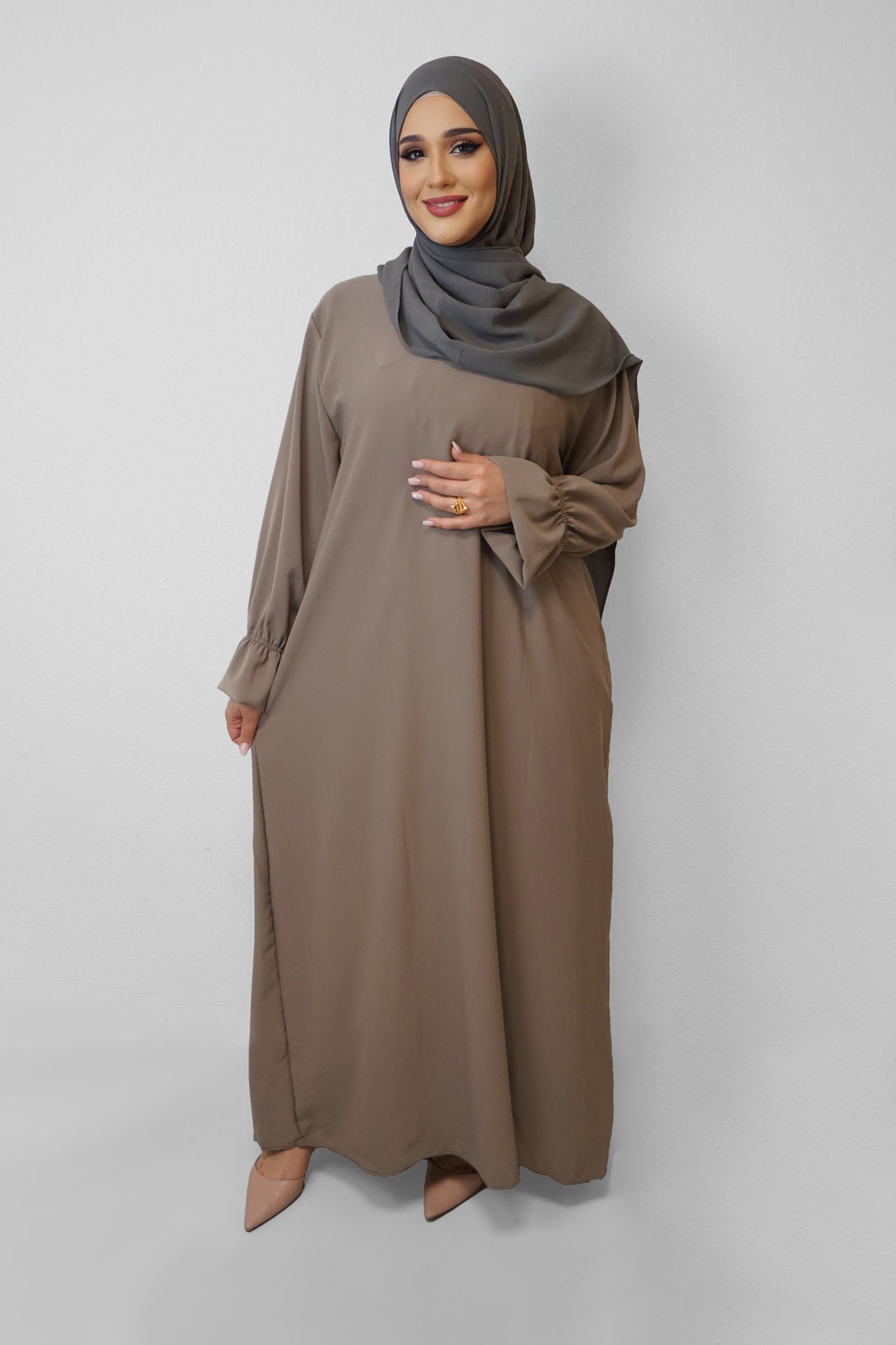 Abaya Sena Taupe