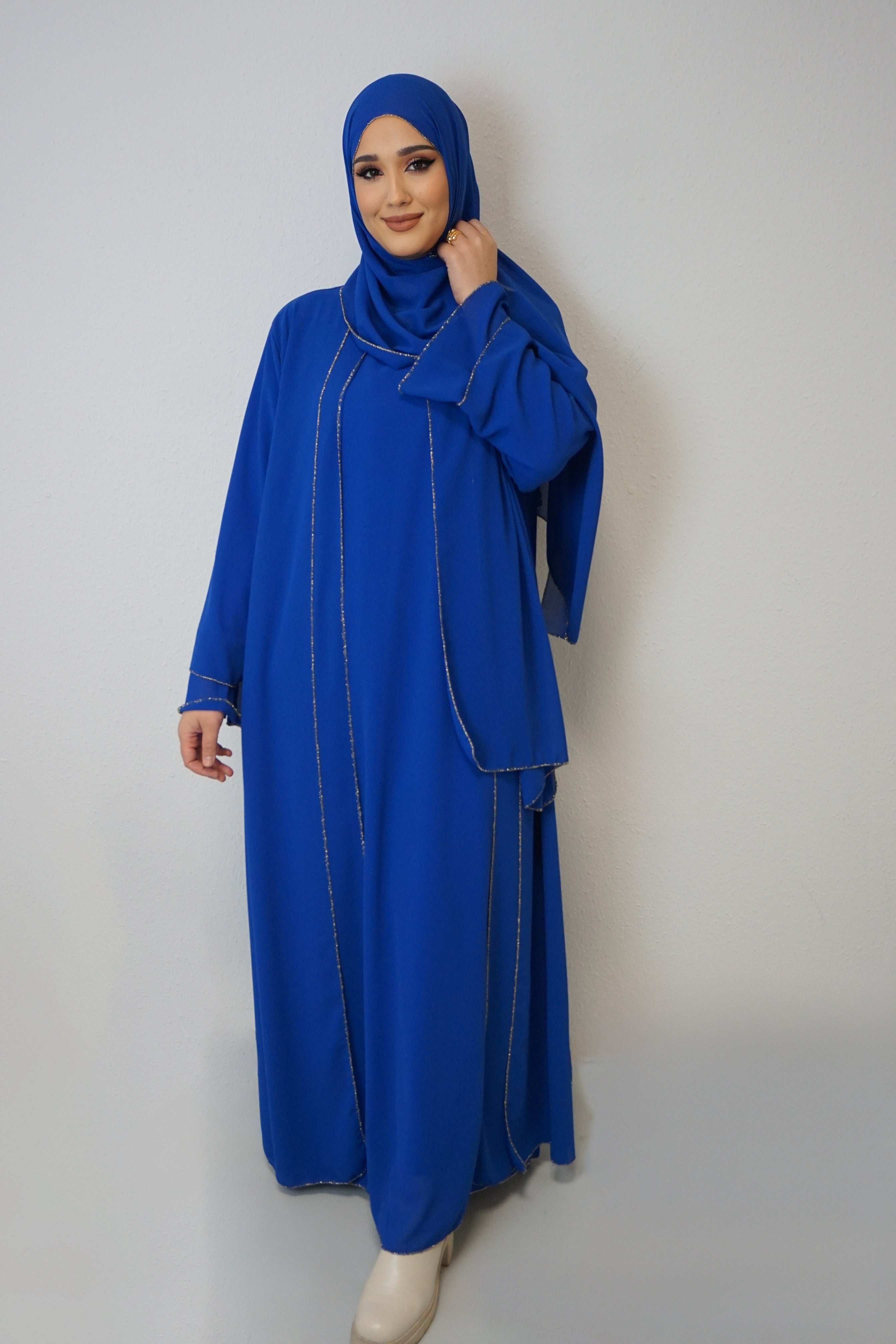 Abaya Imrana Blau